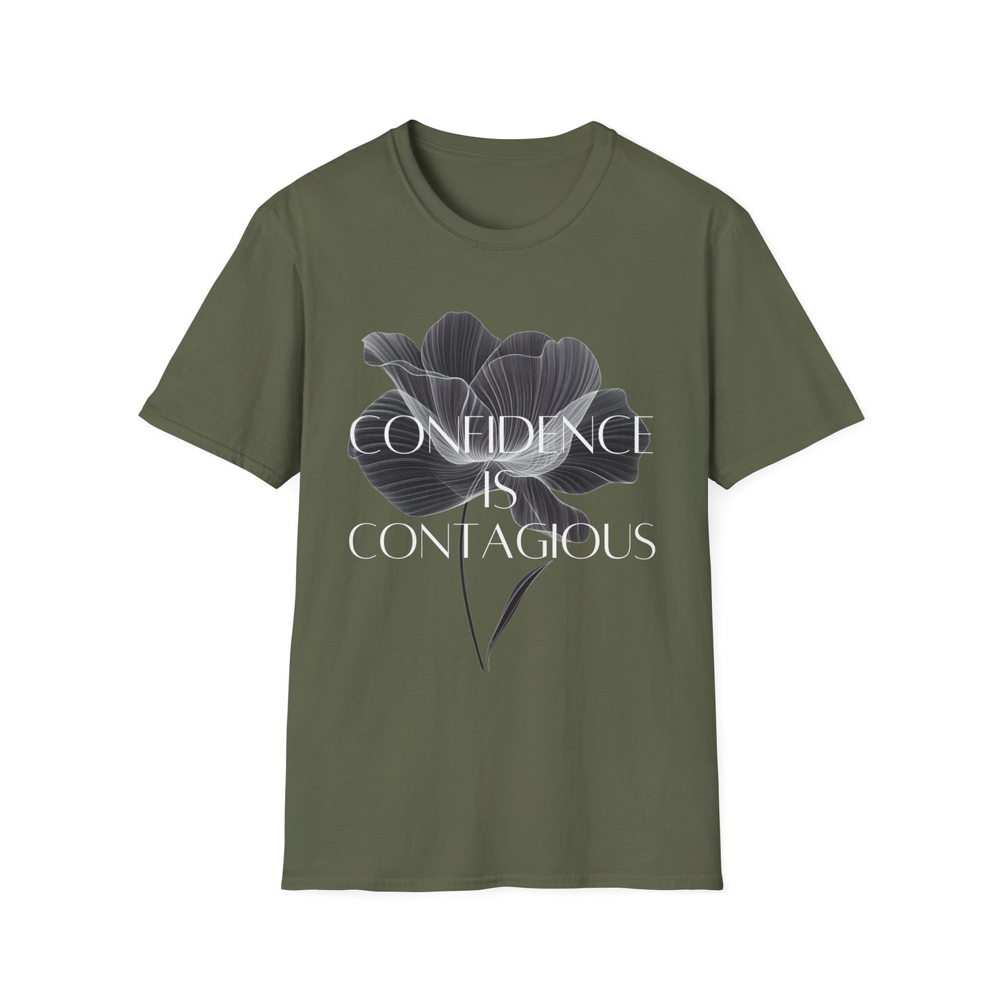 "Confidence is Contagious" T-Shirt