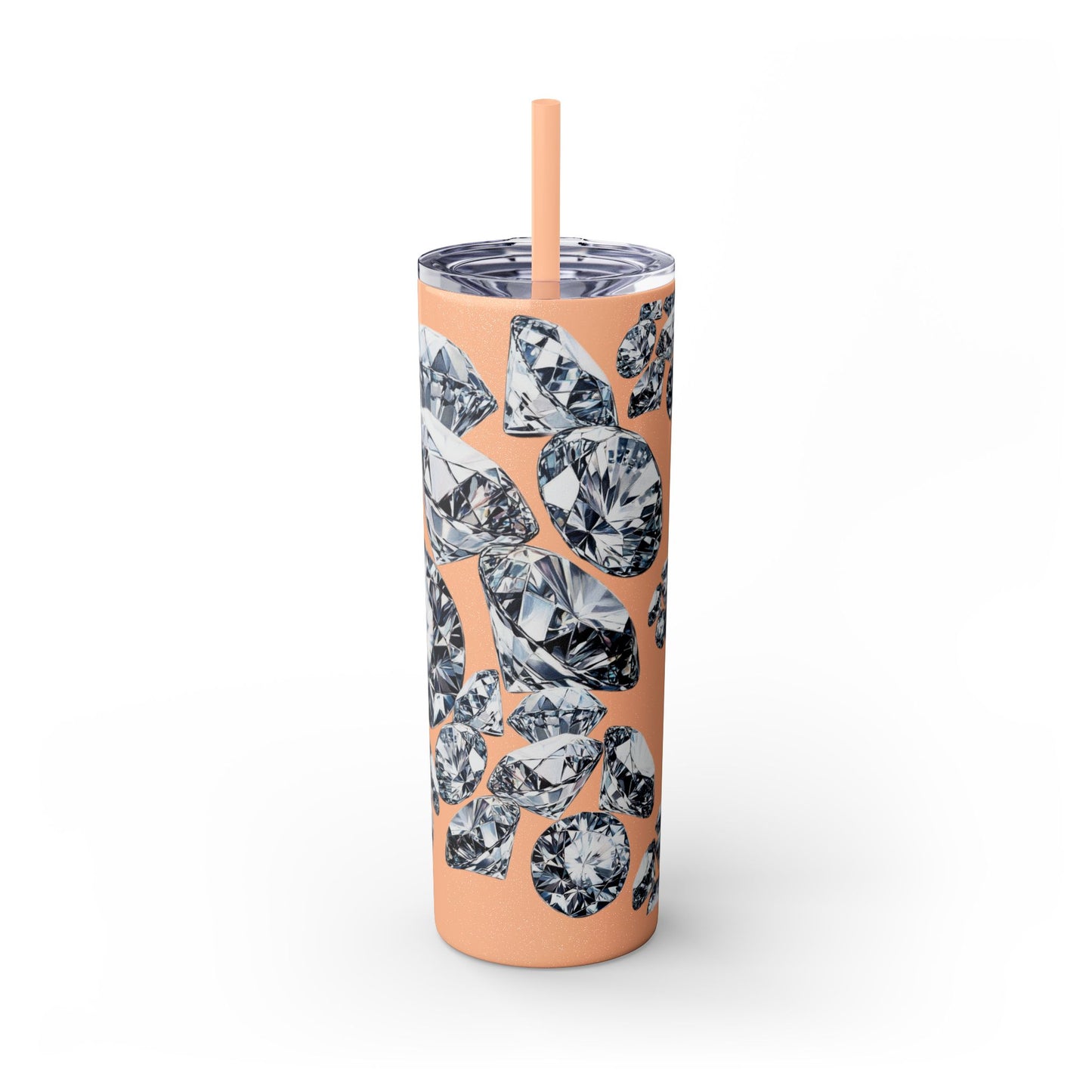 "Diamonds" Skinny Tumbler