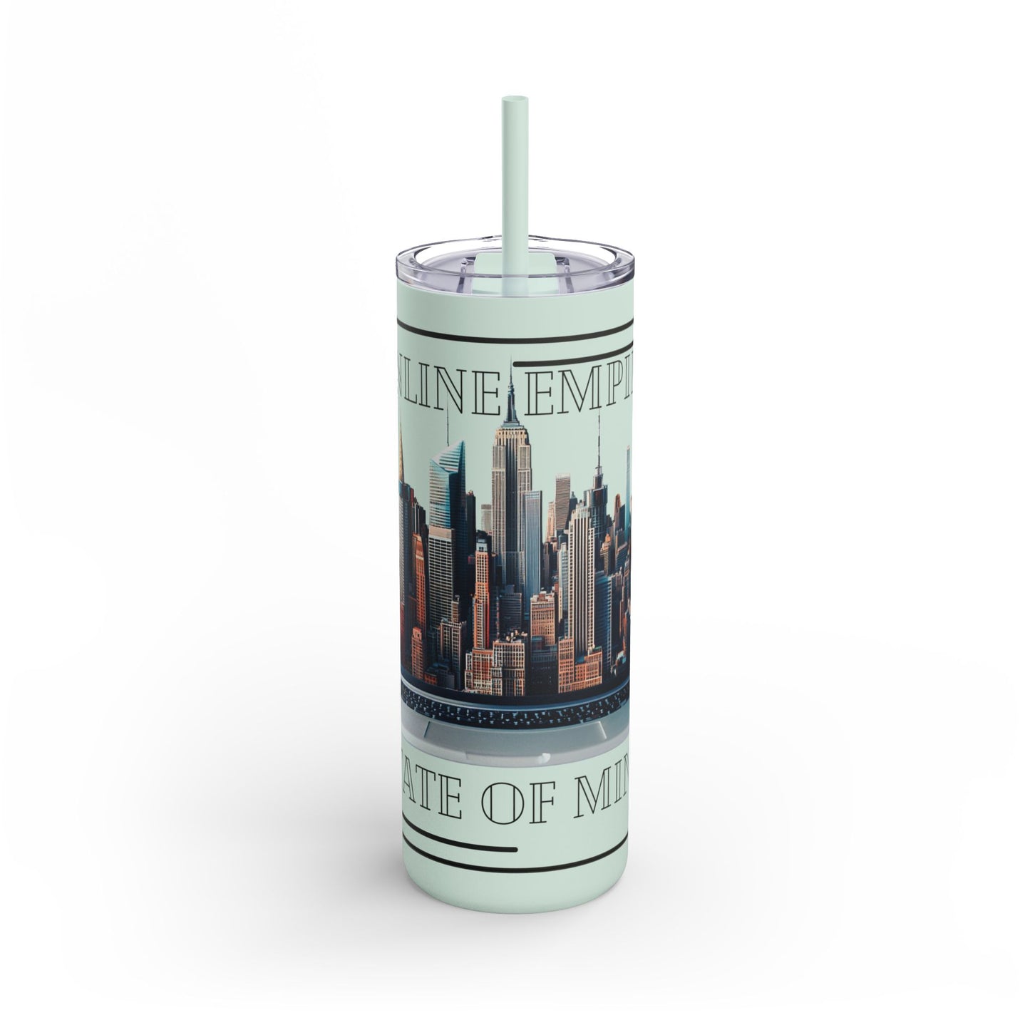 "Online Empire" Skinny Matte Tumbler