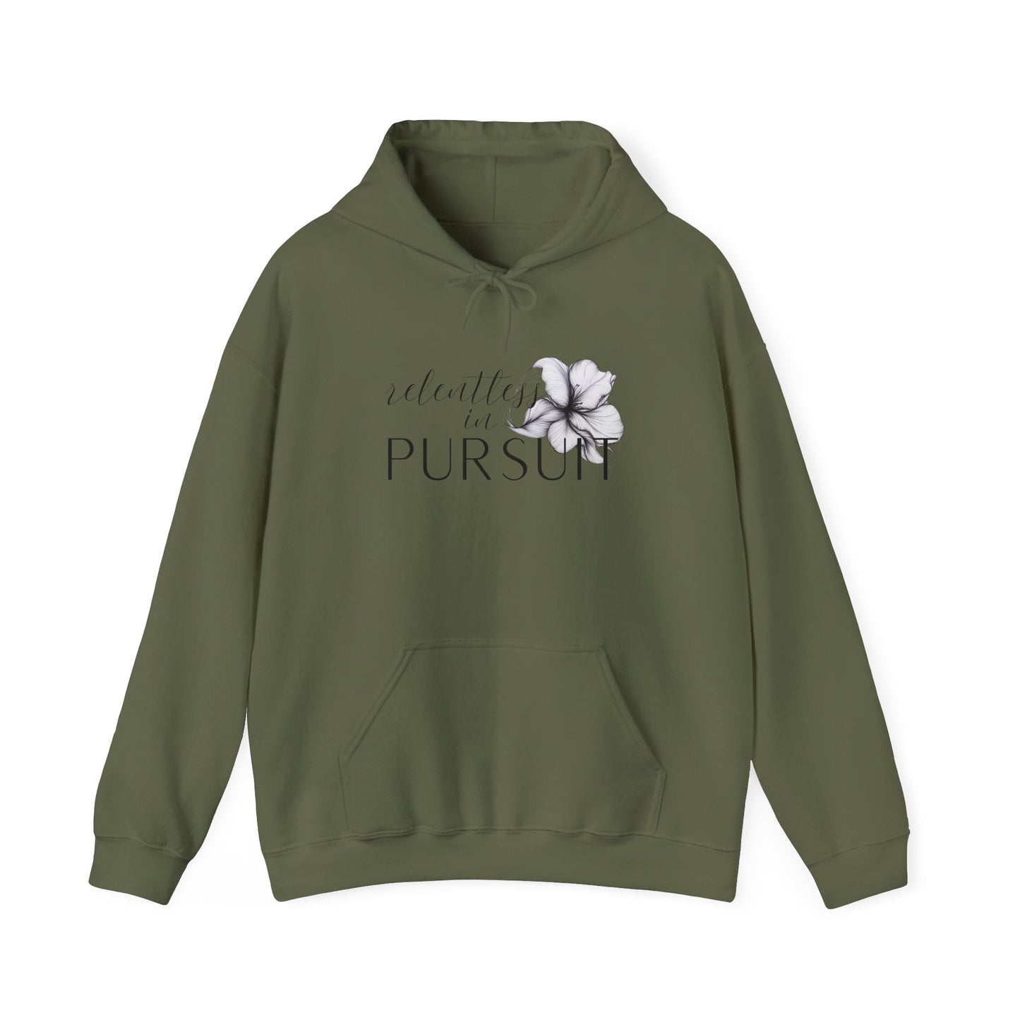 "Relentless Pursuit" Hooded Sweatshirt