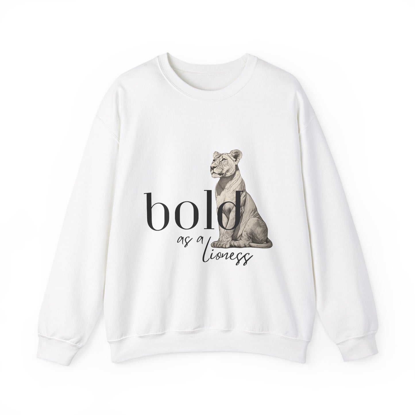 "Bold Lioness" Crewneck Sweatshirt
