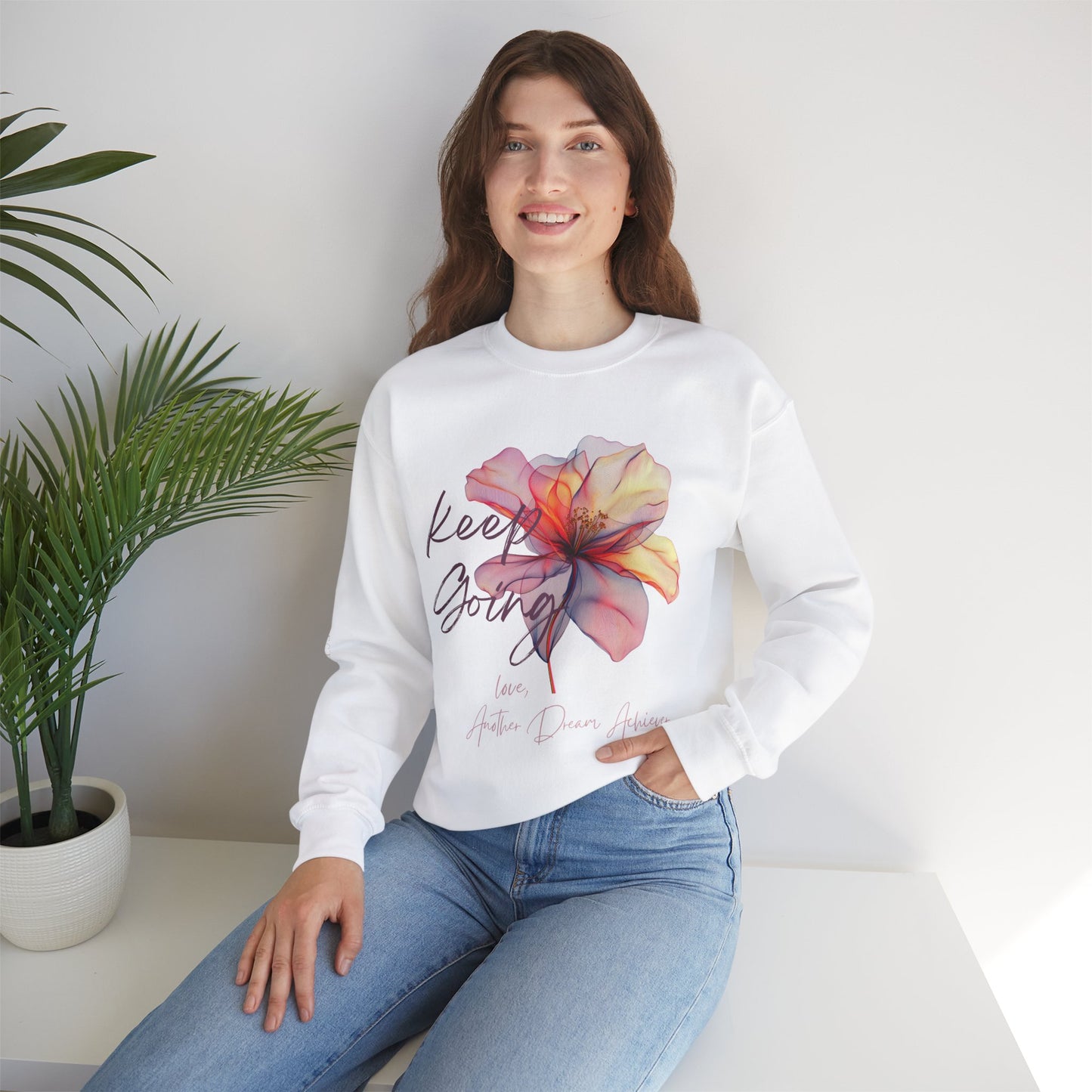 "Keep Going" Crewneck Sweatshirt