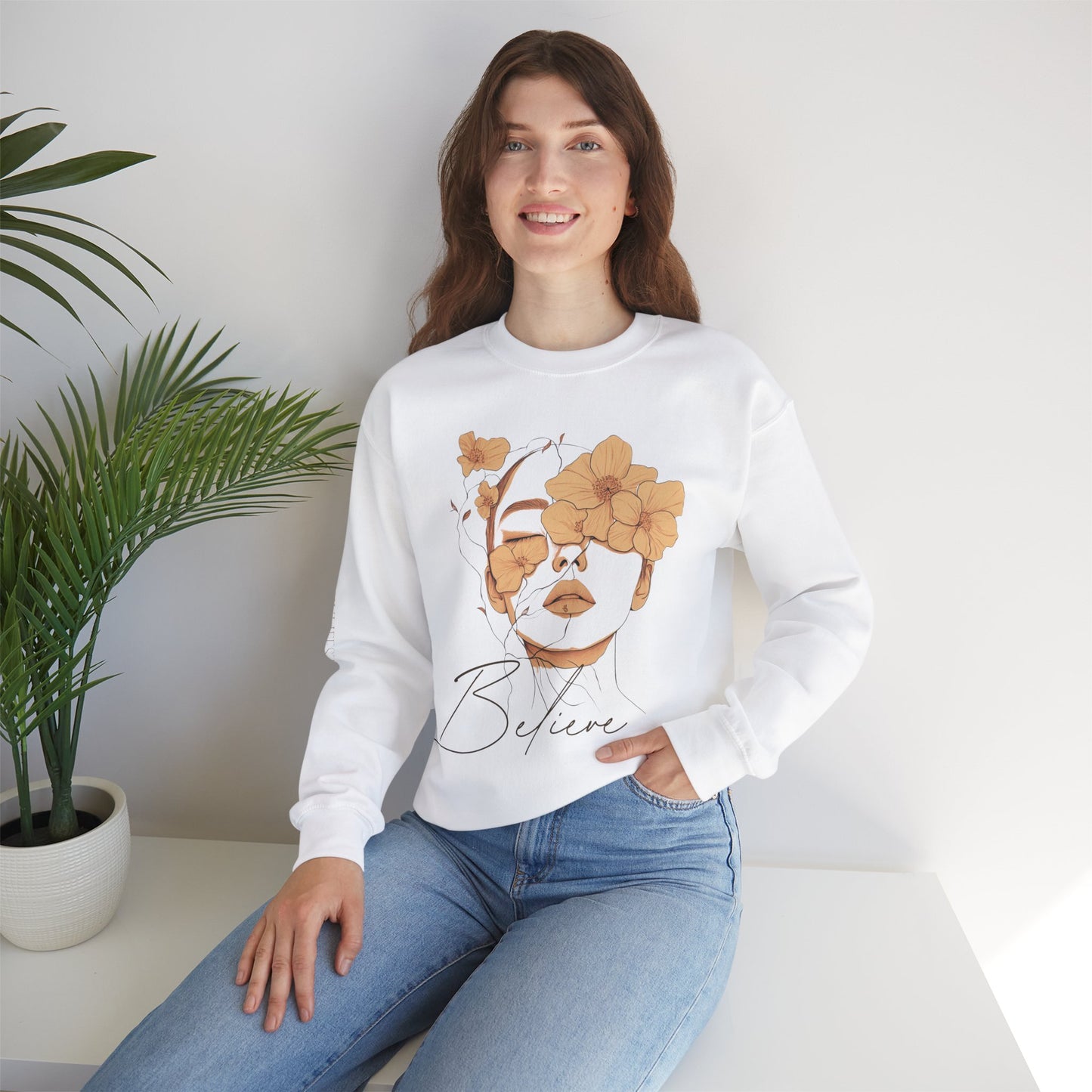 "Believe" Crewneck Sweatshirt