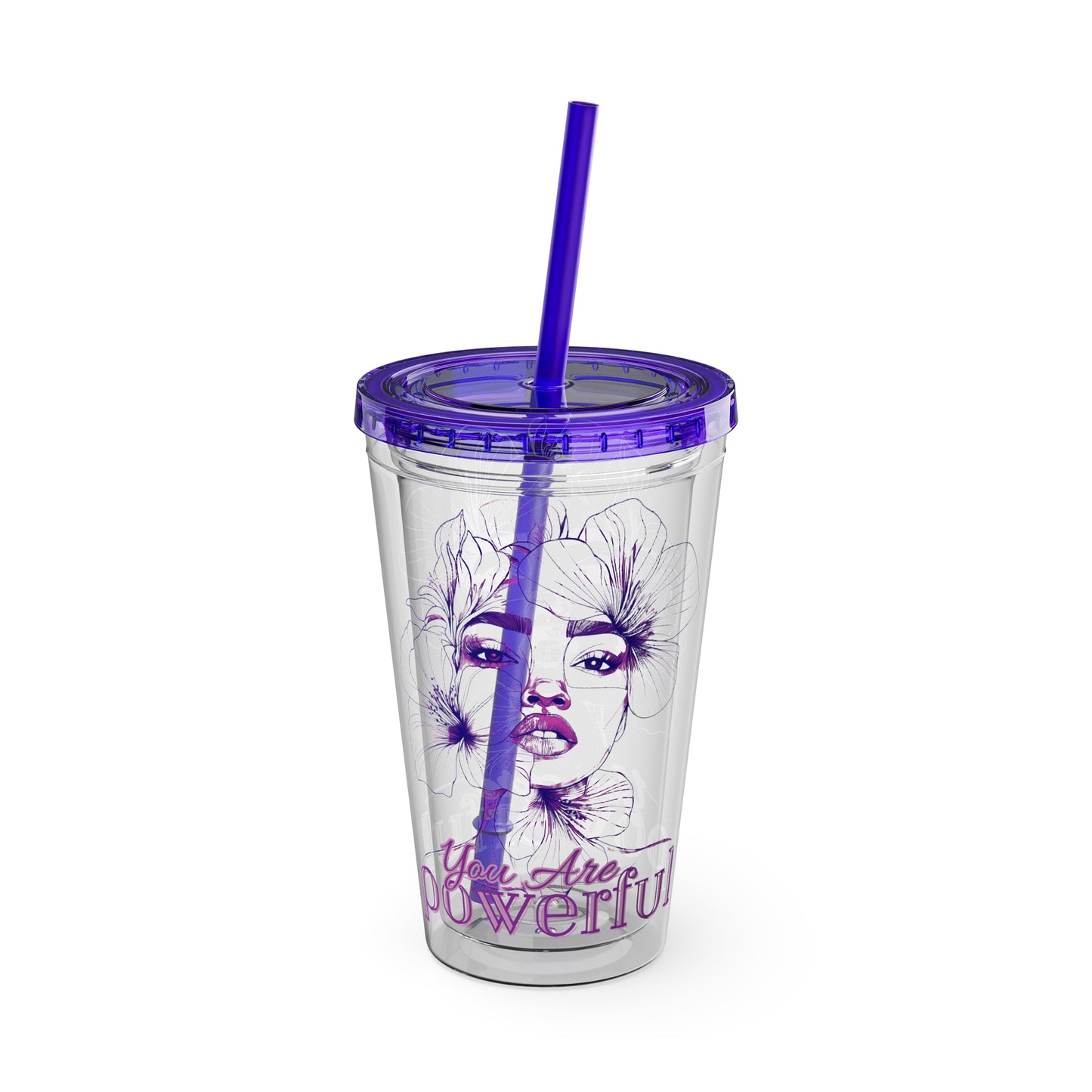 "You Are Powerful" Sunsplash Tumbler