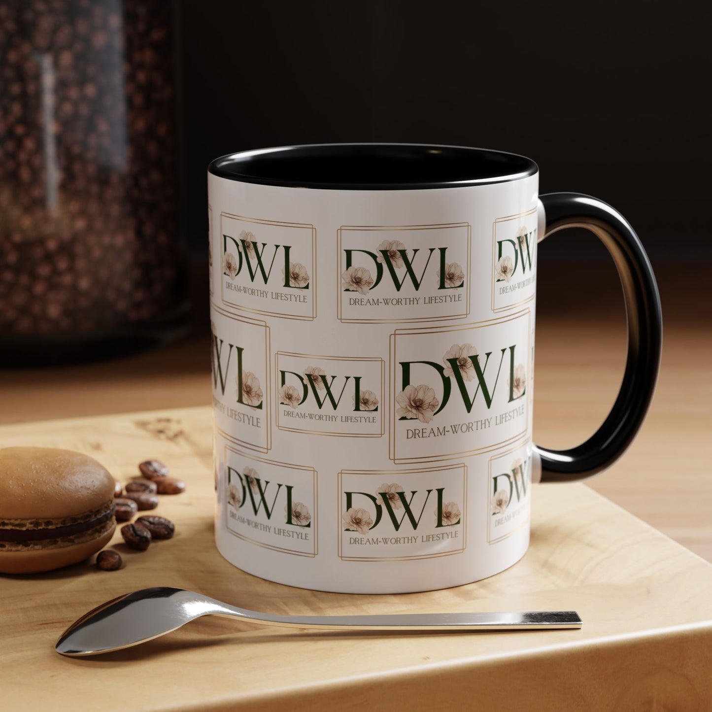 "DWL" Accent Coffee Mug