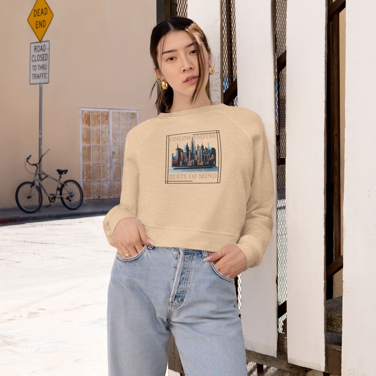 "Empire State Of Mind" Fleece Pullover