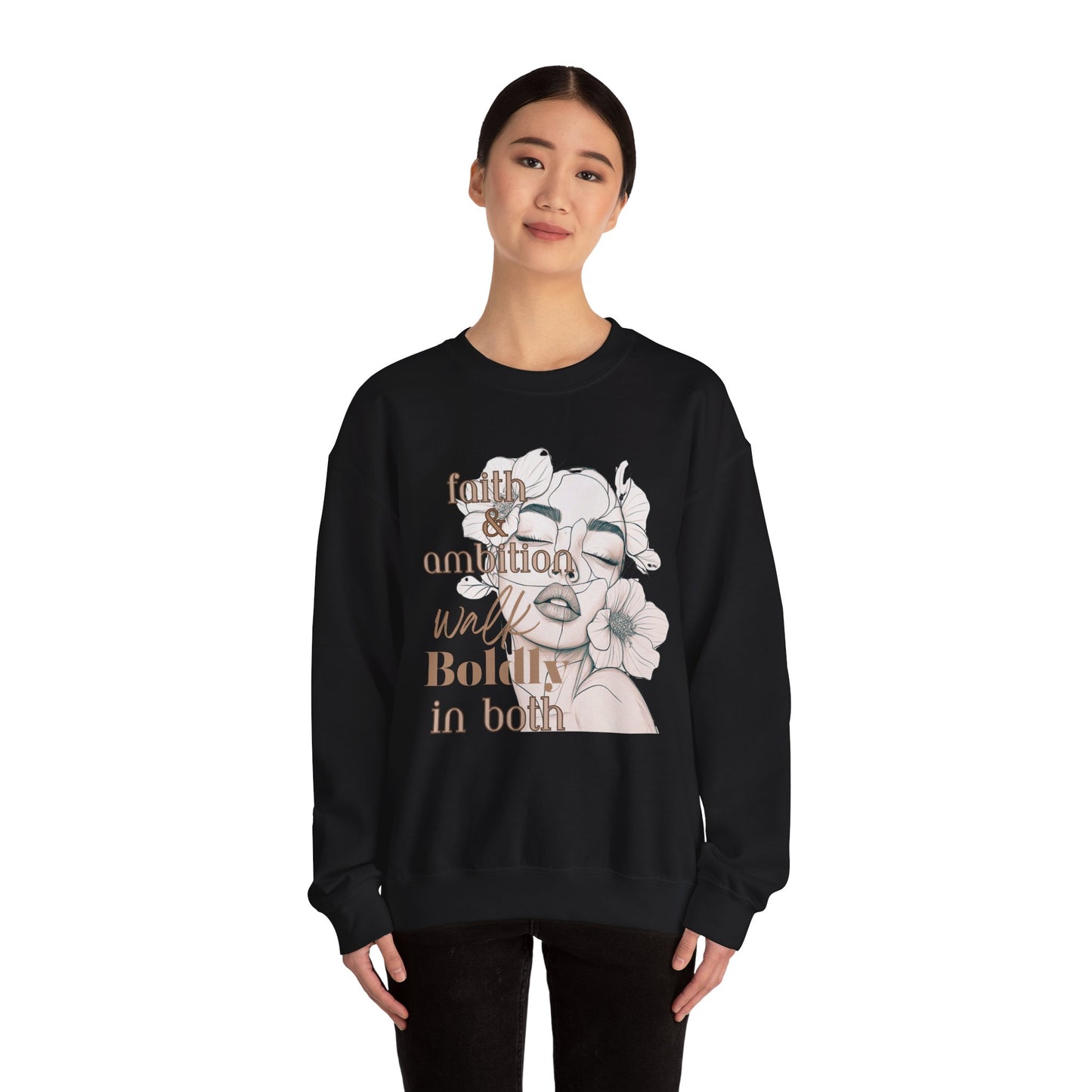 "Faith And Ambition" Crewneck Sweatshirt