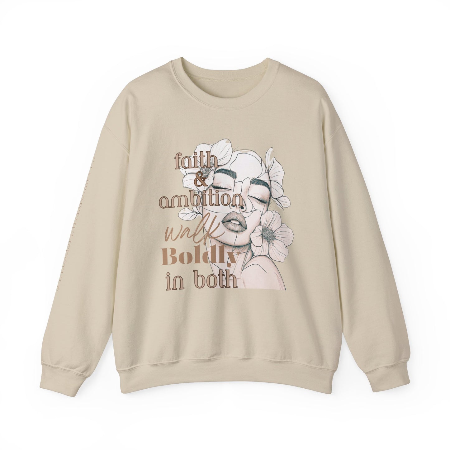 "Faith And Ambition" Crewneck Sweatshirt