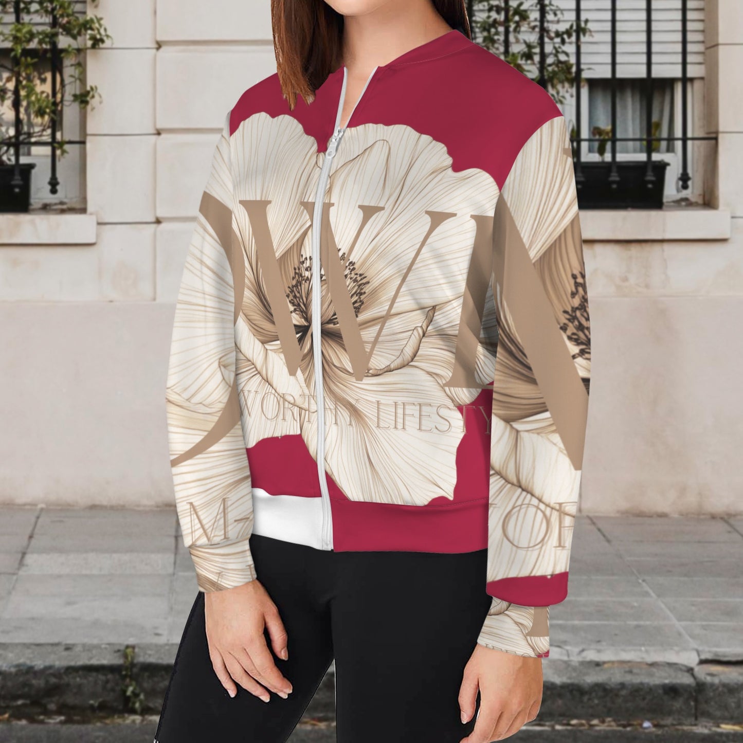 DWL Red Bomber Jacket