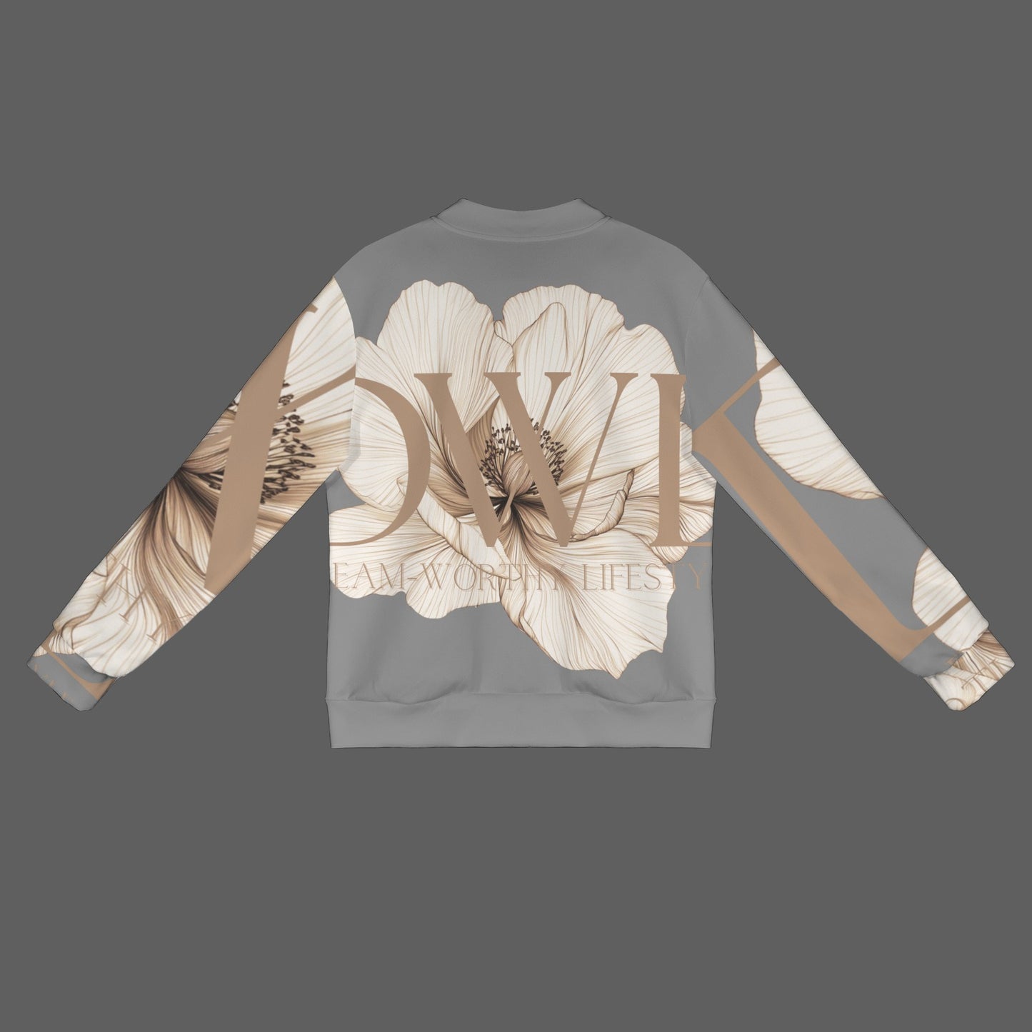 DWL Gray Bomber Jacket