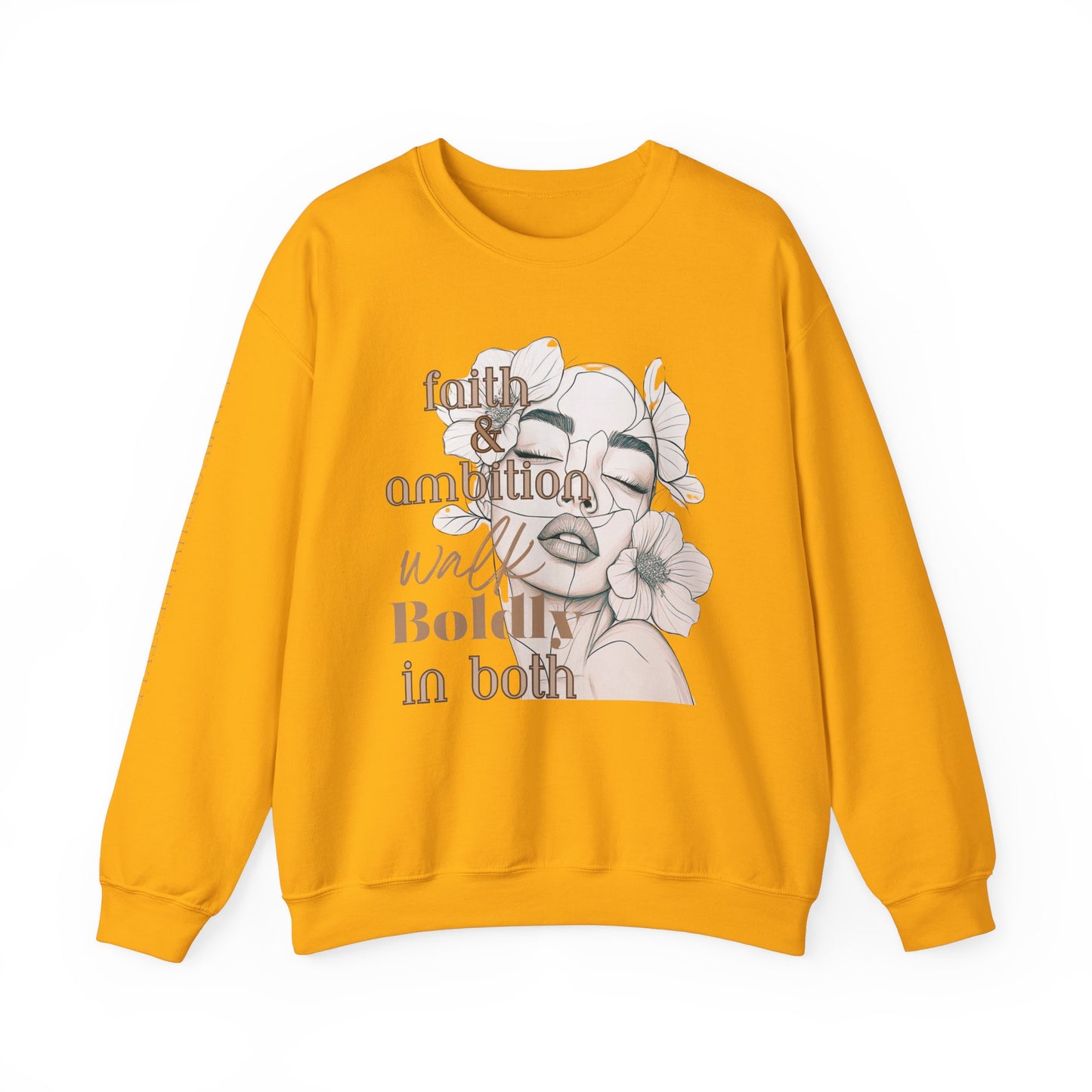 "Faith And Ambition" Crewneck Sweatshirt