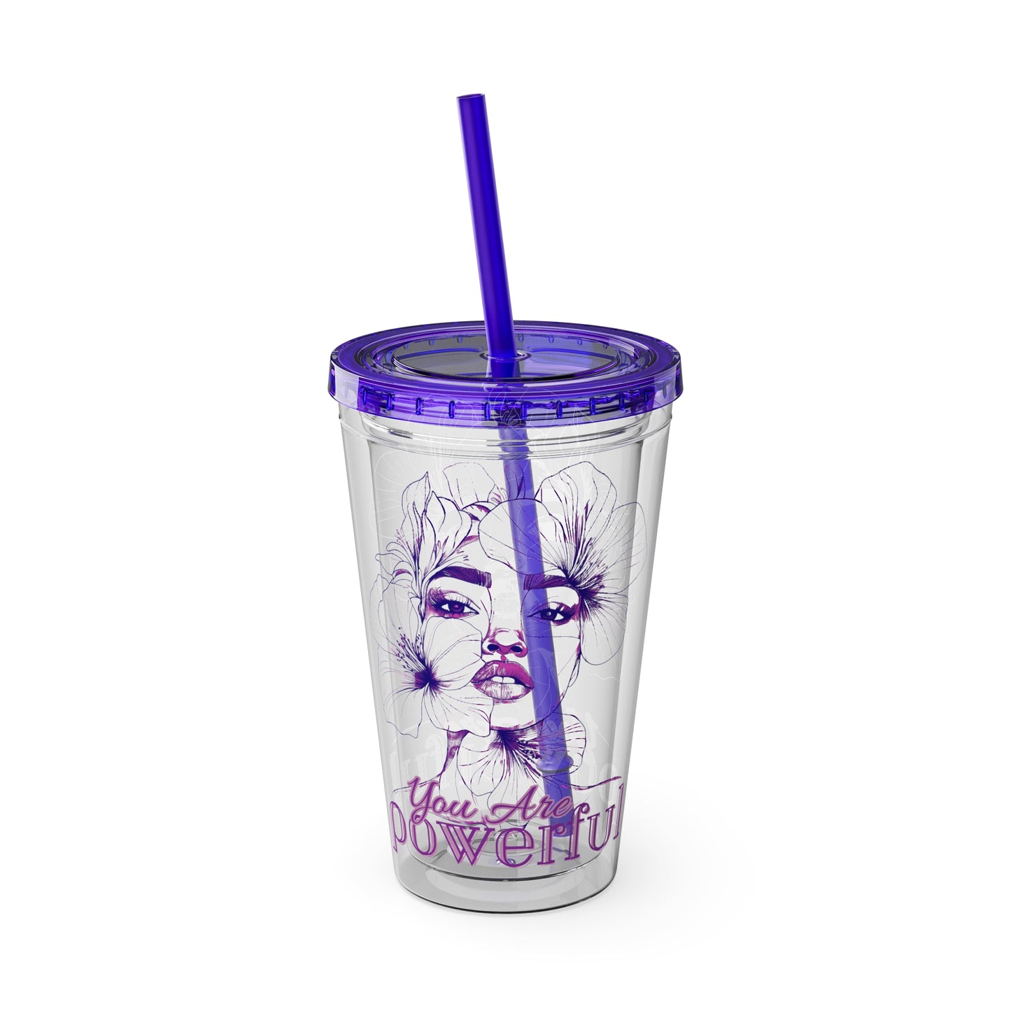 "You Are Powerful" Sunsplash Tumbler