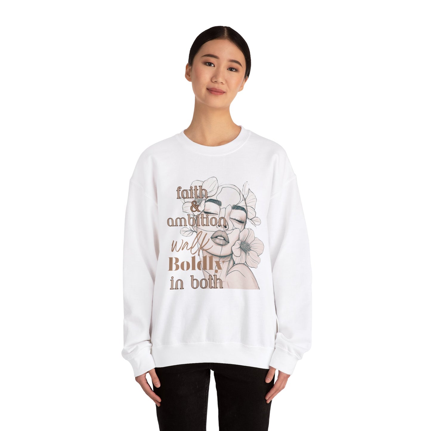 "Faith And Ambition" Crewneck Sweatshirt