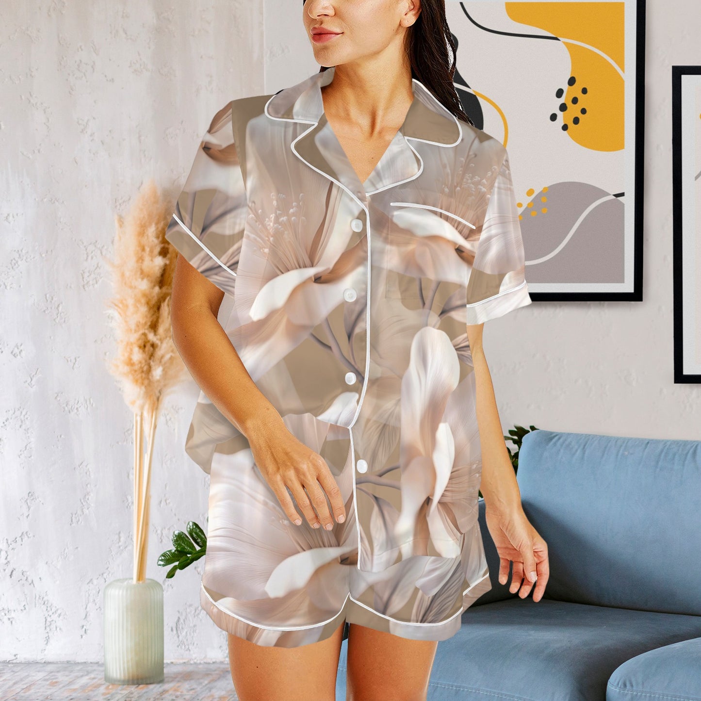 "Reflected Beauty" Lounge Set Tan