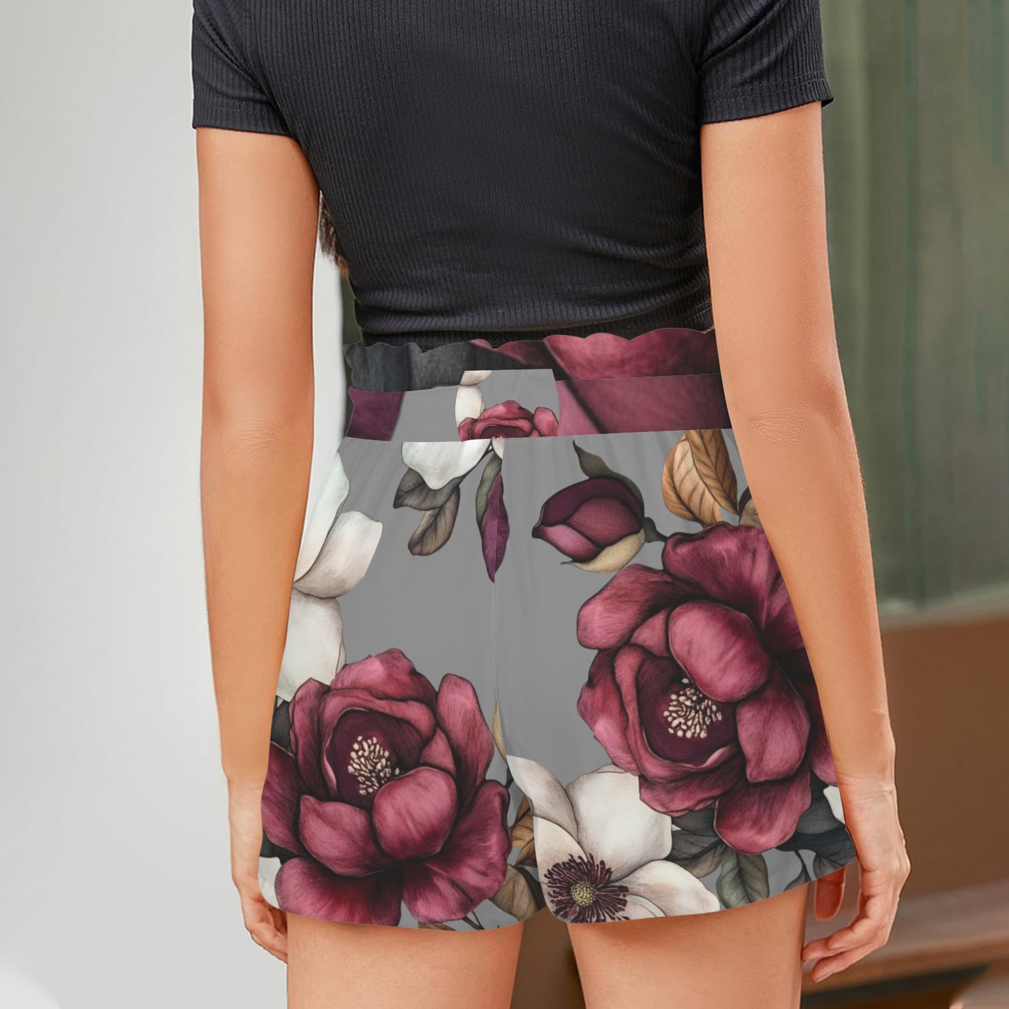 Burgundy Belle Gray