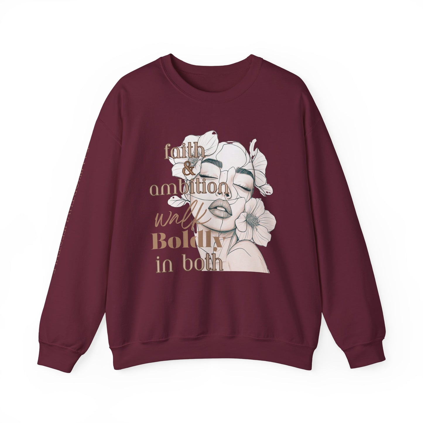 "Faith And Ambition" Crewneck Sweatshirt