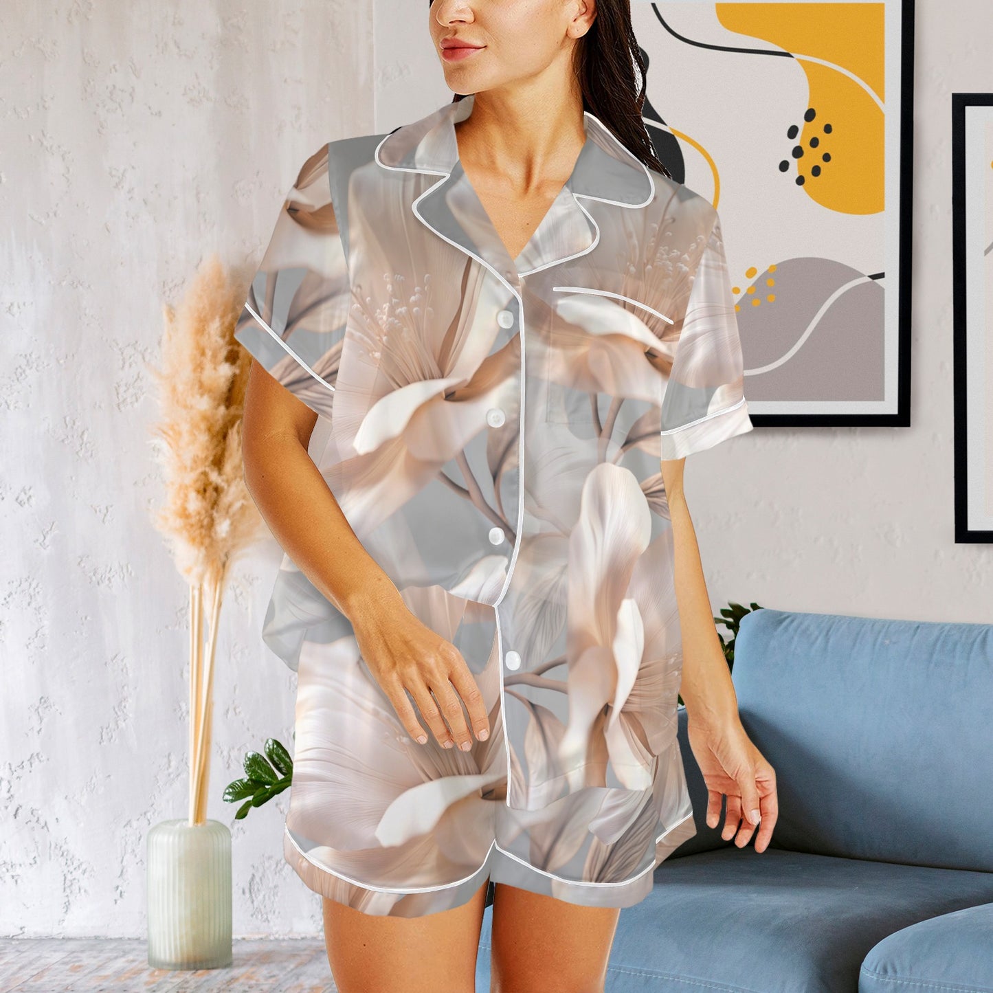 "Reflected Beauty" Lounge Set Gray
