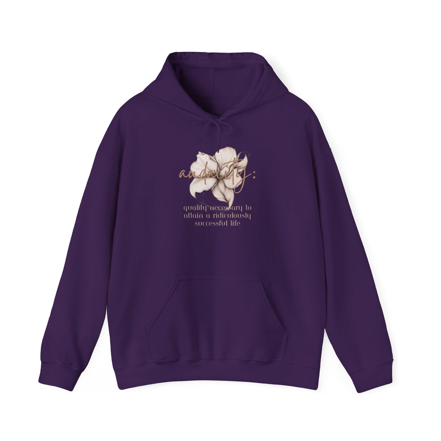 "Audacity" Hooded Sweatshirt