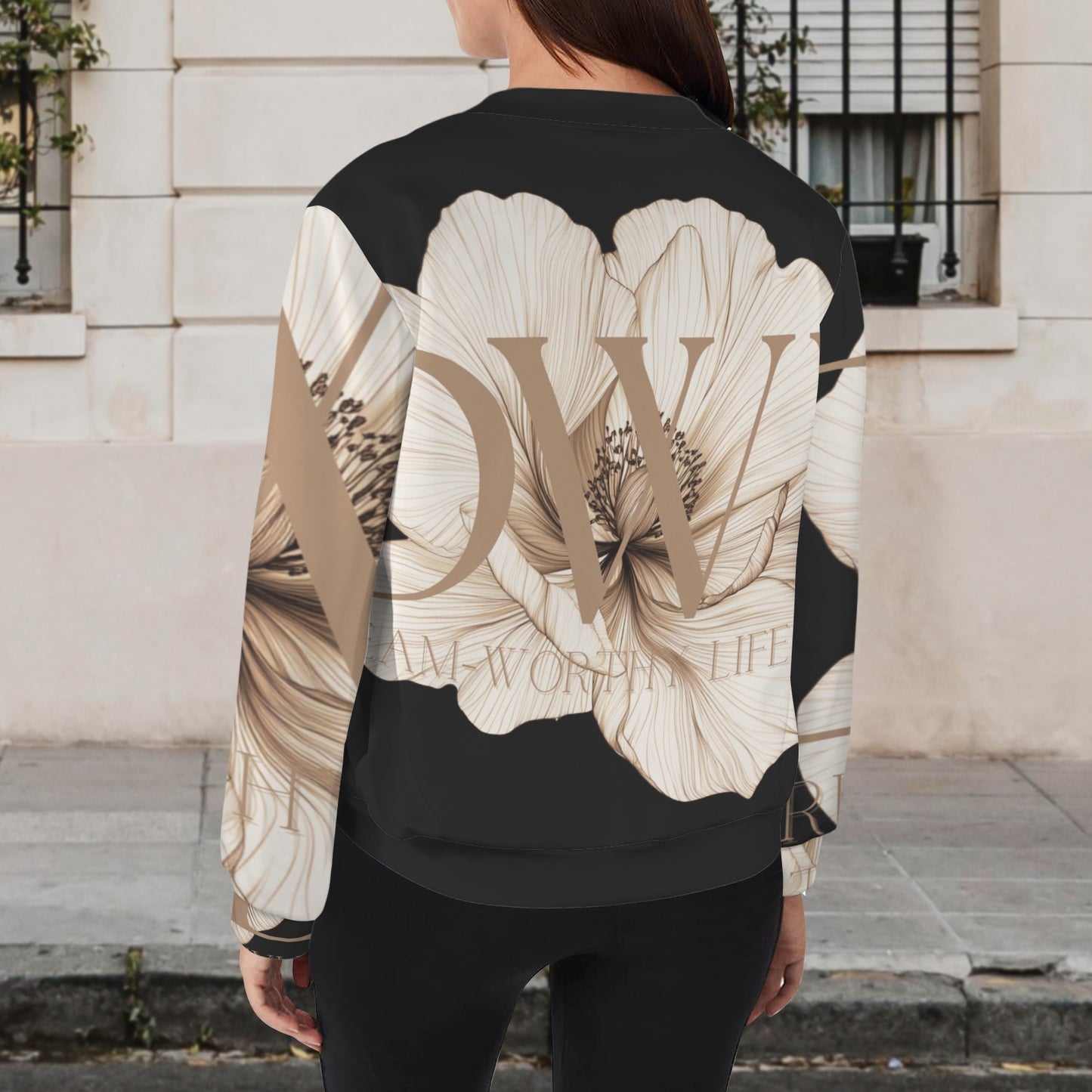 DWL Black Bomber Jacket