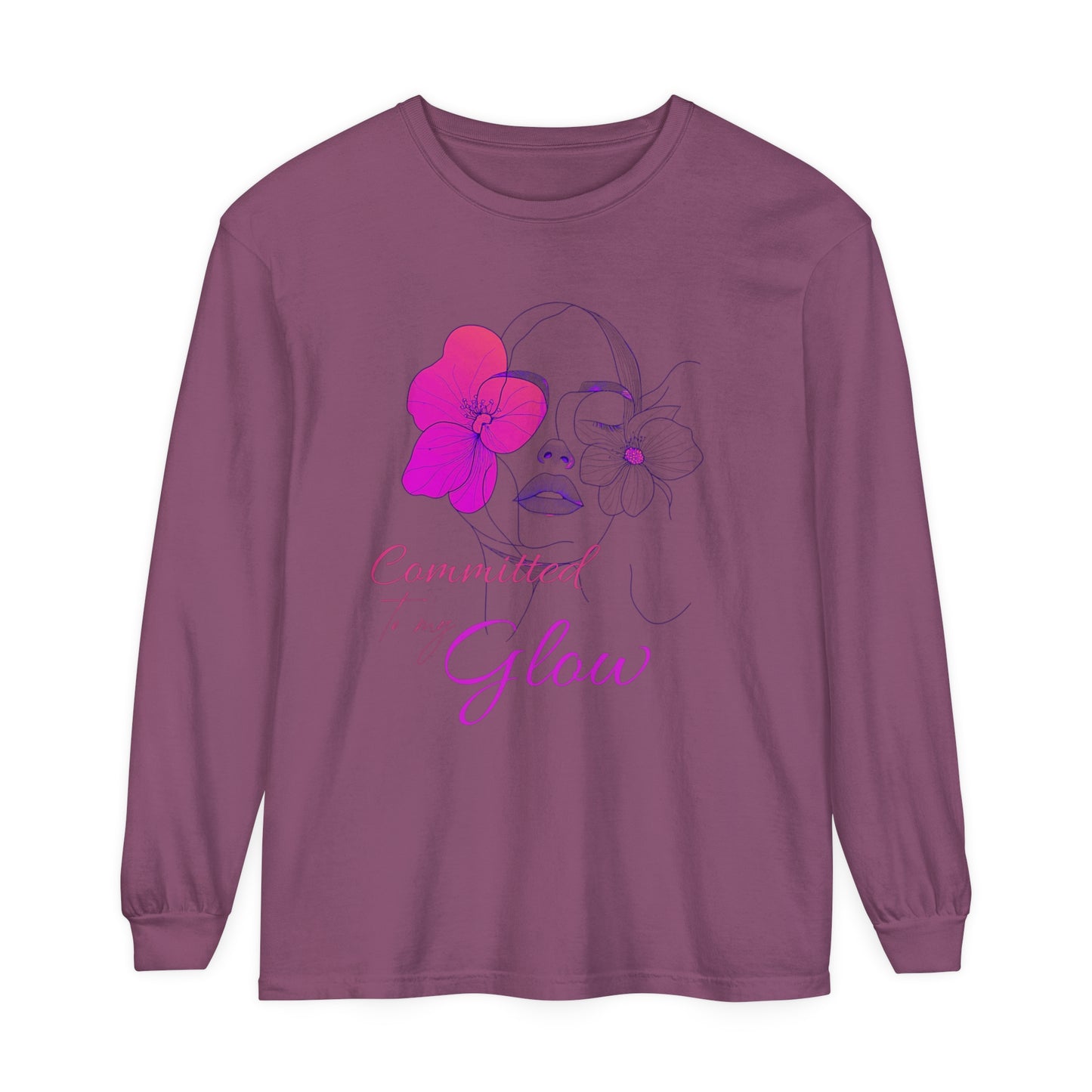 "Committed Glow" Long Sleeve Shirt