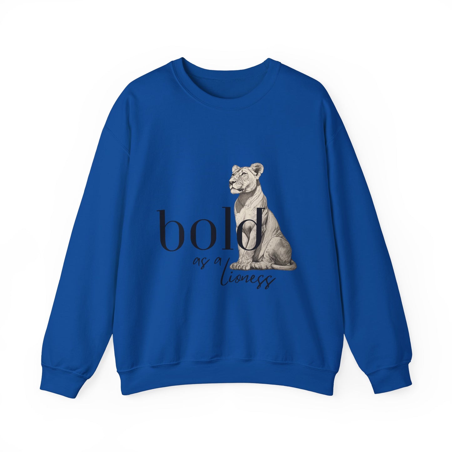 "Bold Lioness" Crewneck Sweatshirt