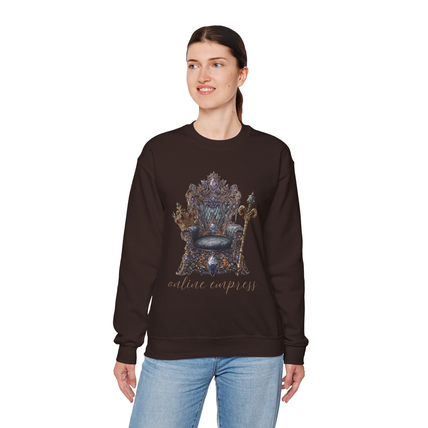"Online Empress" Crewneck Sweatshirt