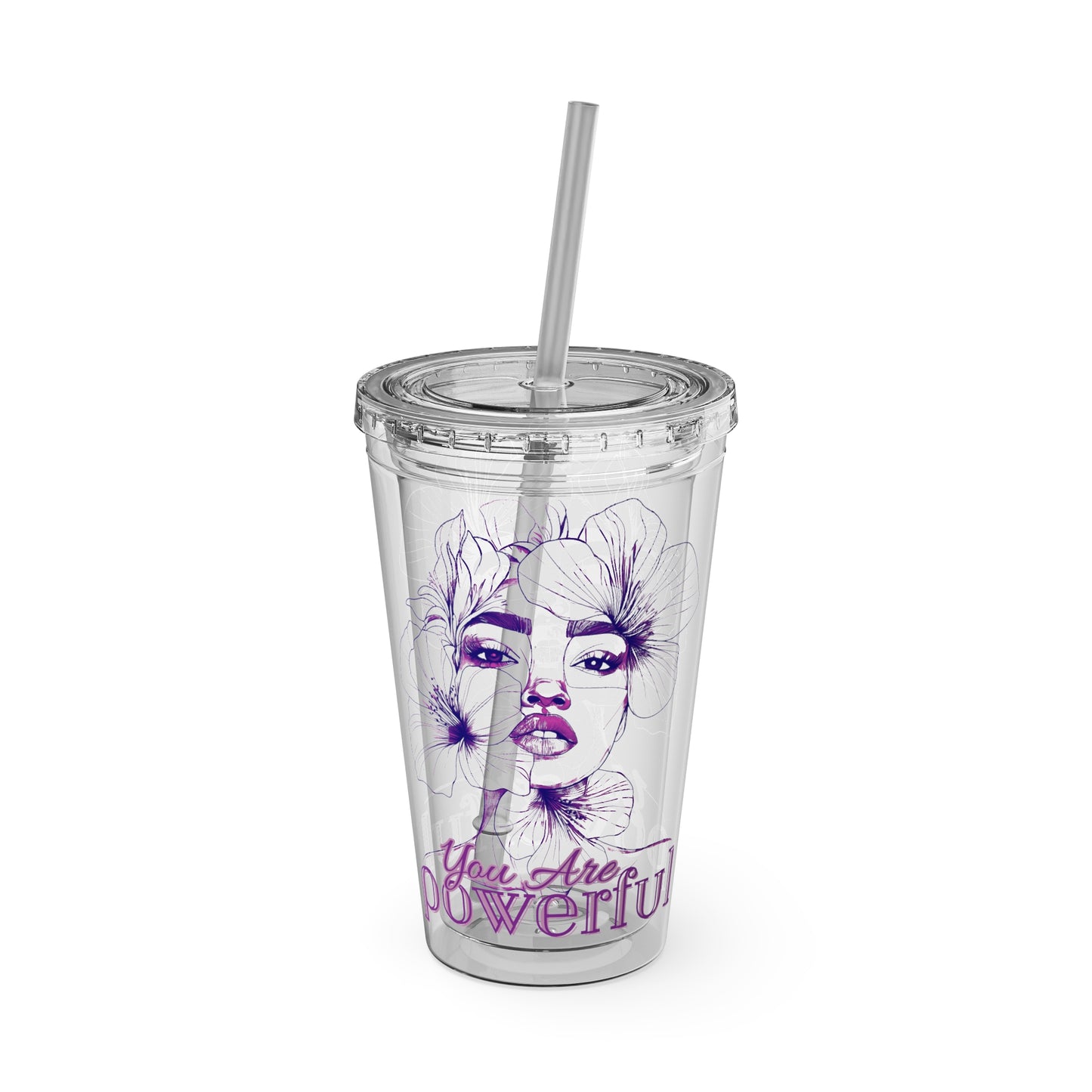 "You Are Powerful" Sunsplash Tumbler