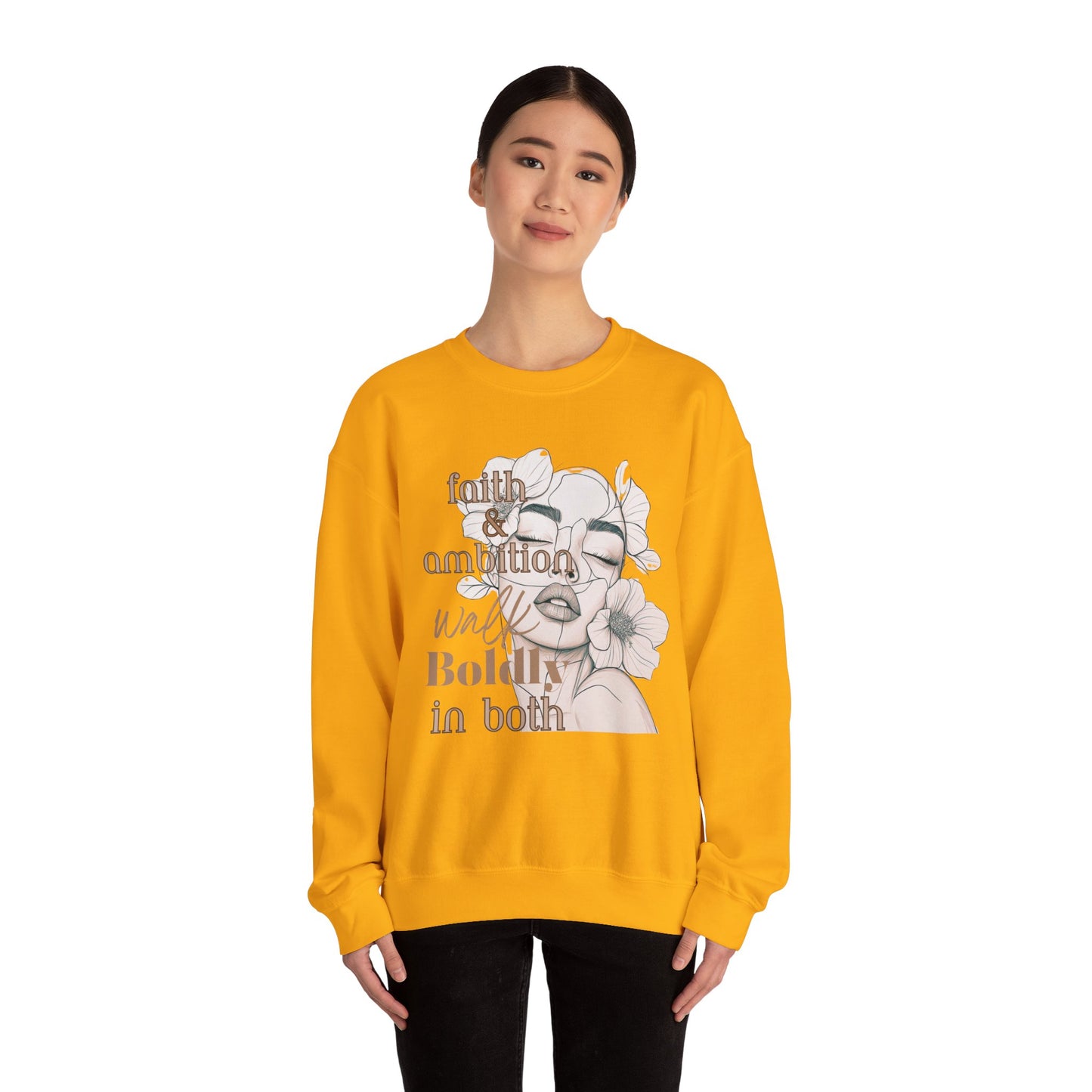 "Faith And Ambition" Crewneck Sweatshirt
