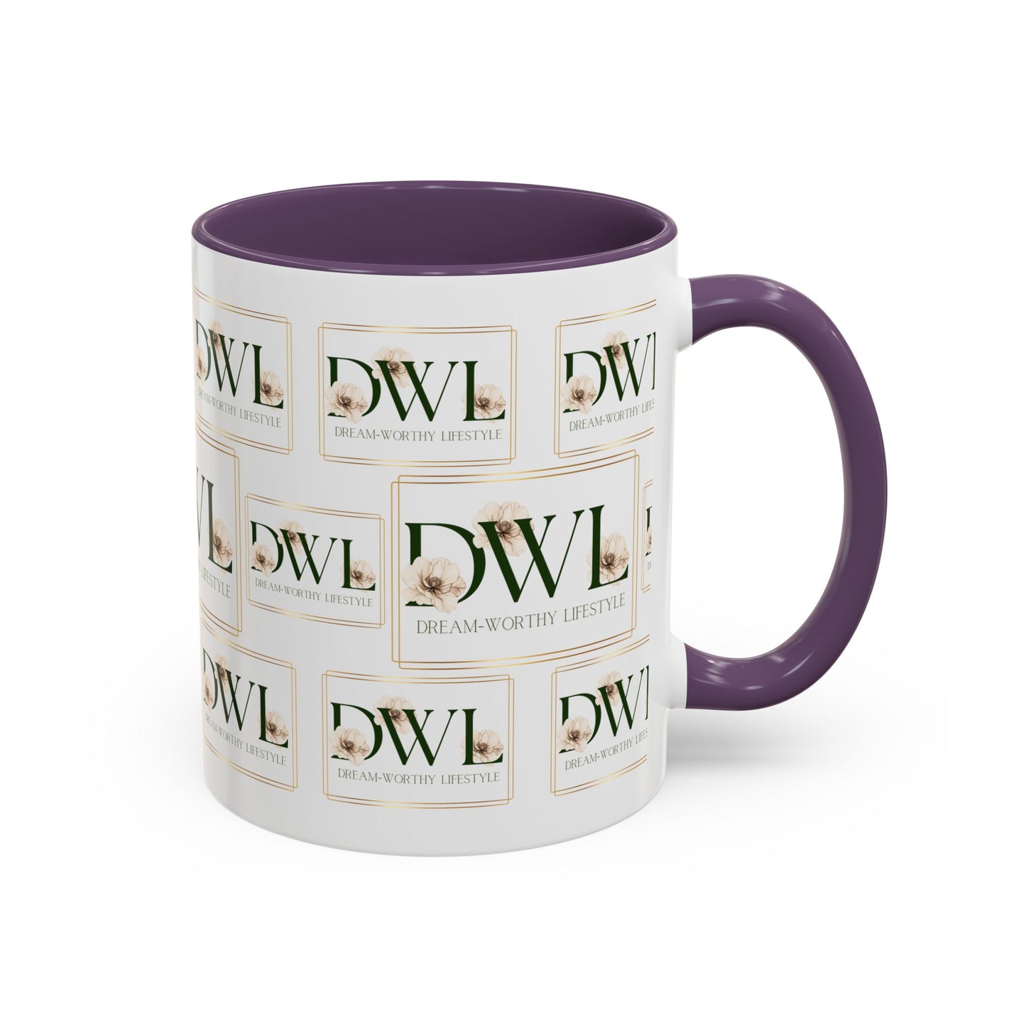 "DWL" Accent Coffee Mug