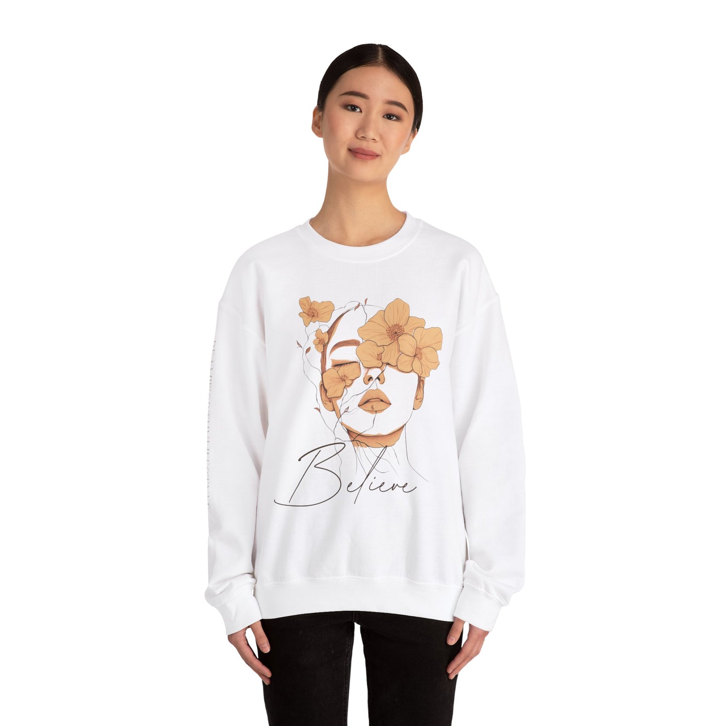 "Believe" Crewneck Sweatshirt