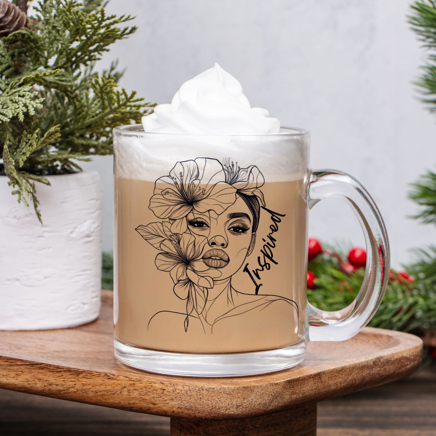 Inspired Glass Mug