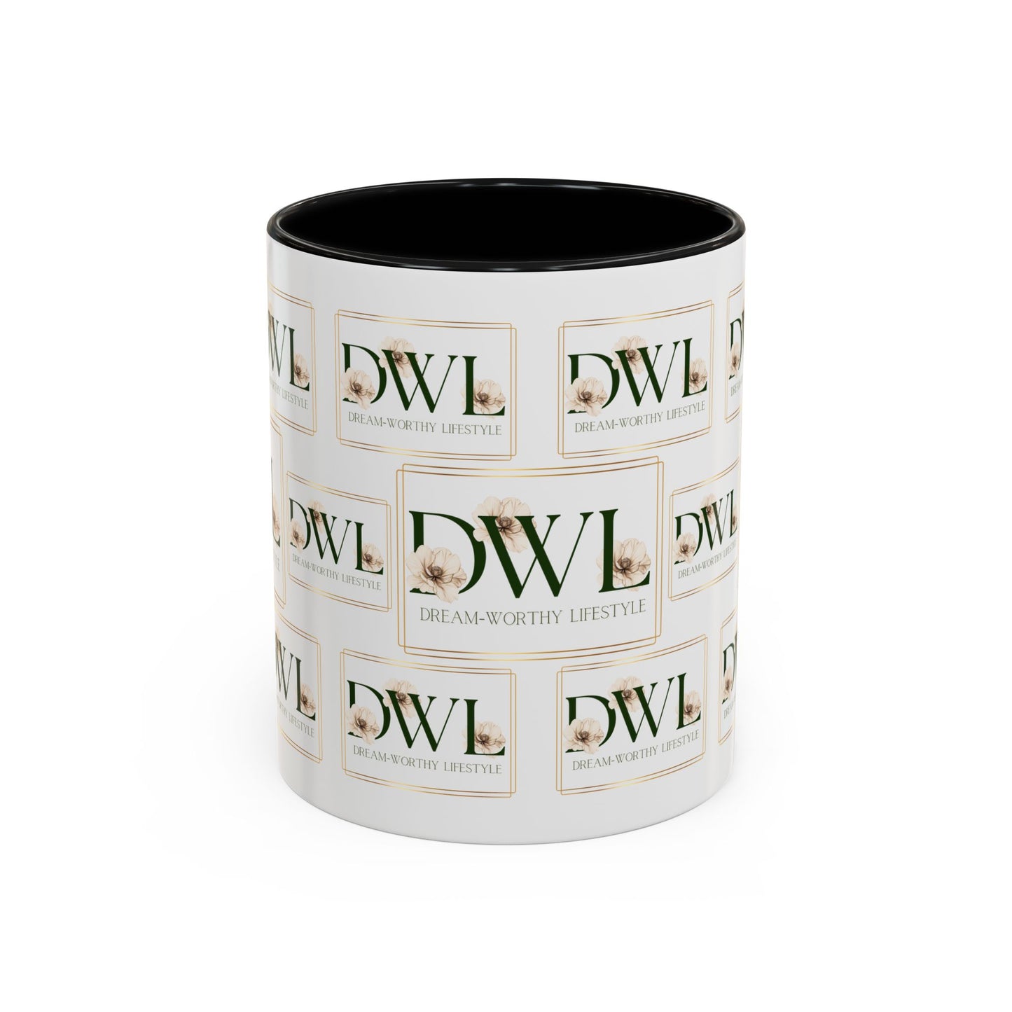 "DWL" Accent Coffee Mug