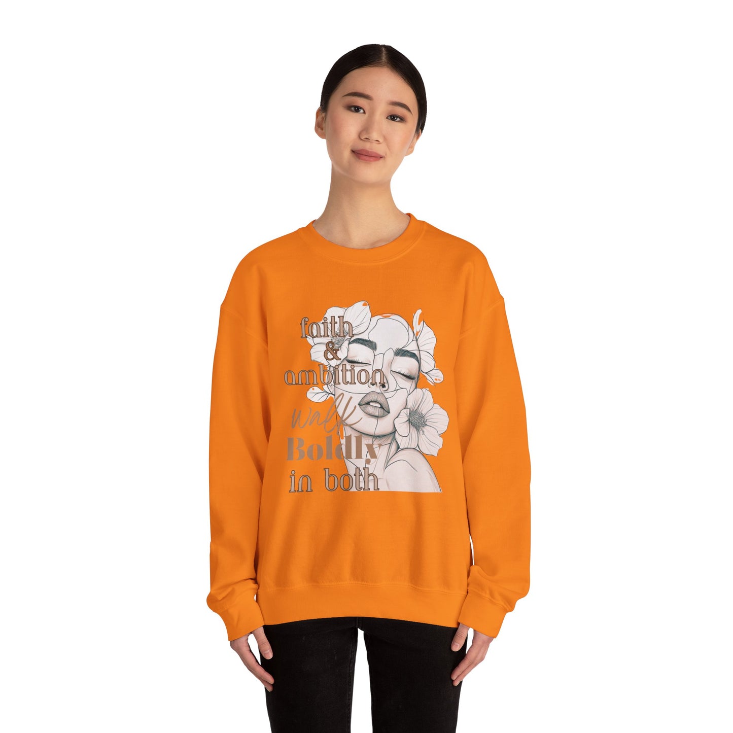 "Faith And Ambition" Crewneck Sweatshirt