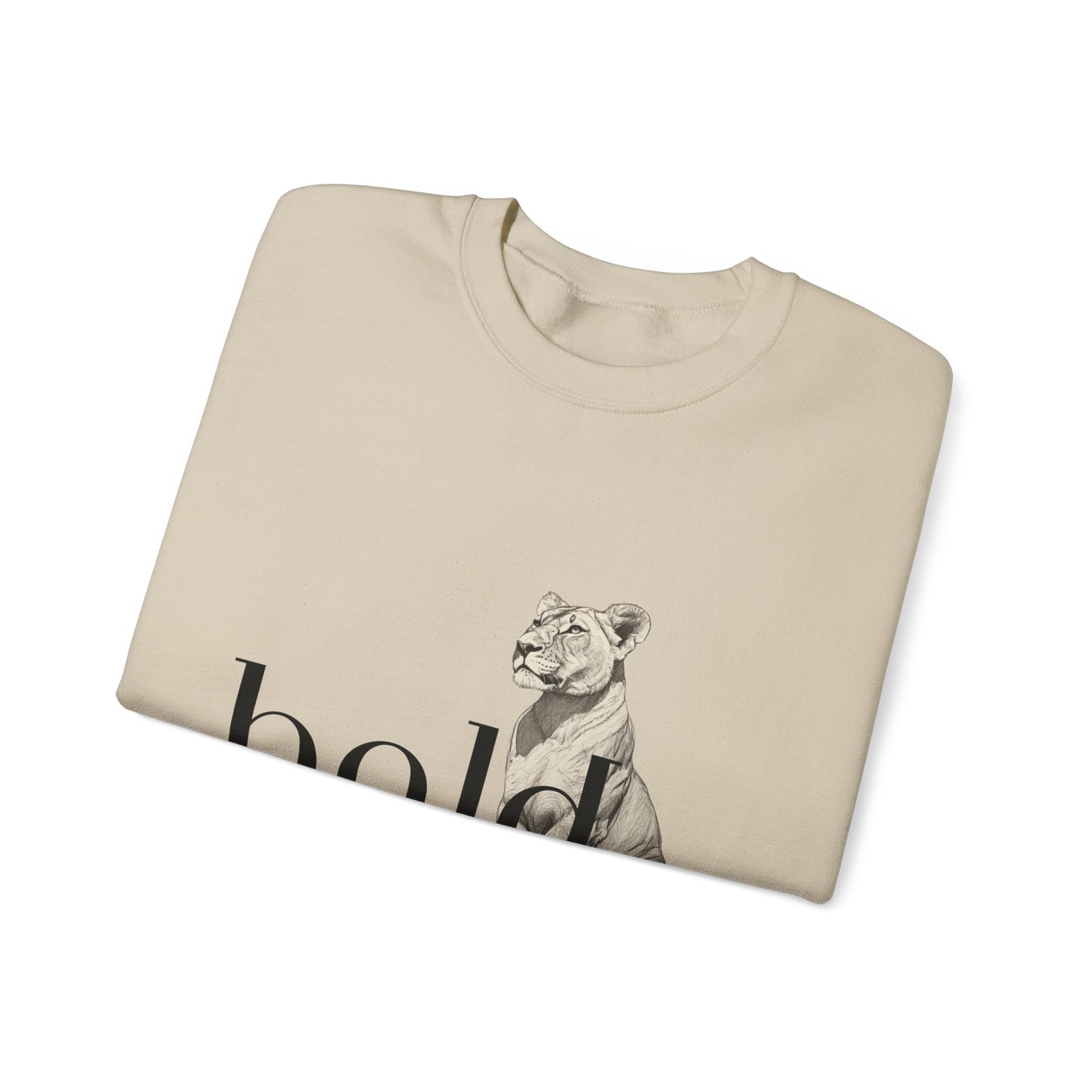 "Bold Lioness" Crewneck Sweatshirt