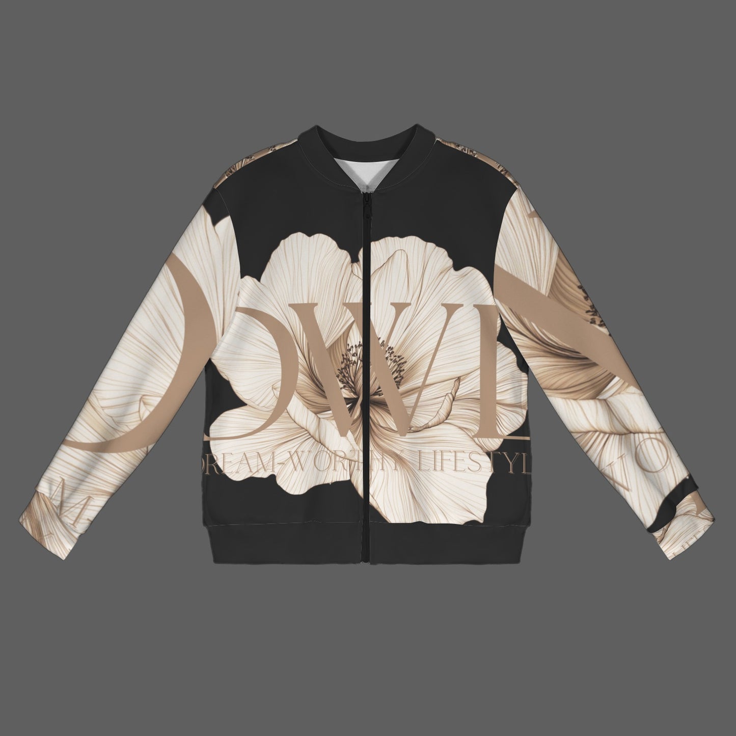 DWL Black Bomber Jacket