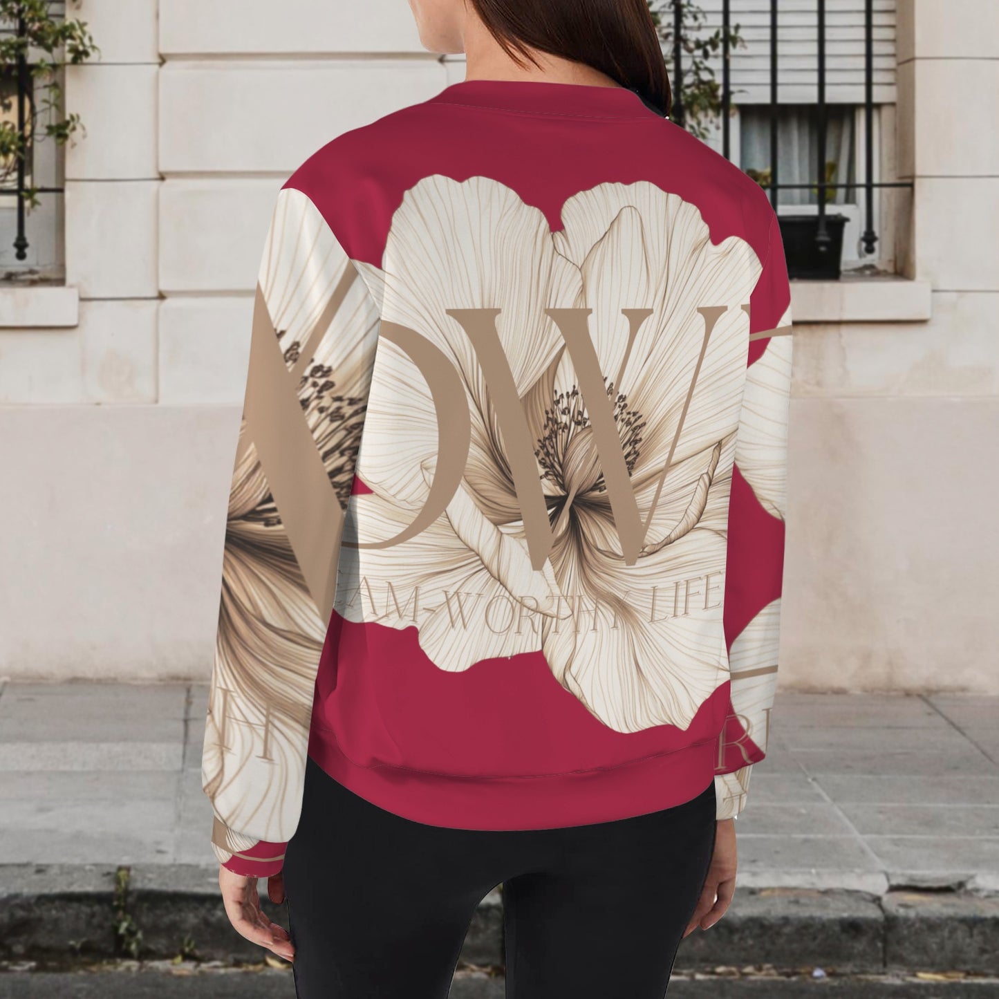 DWL Red Bomber Jacket