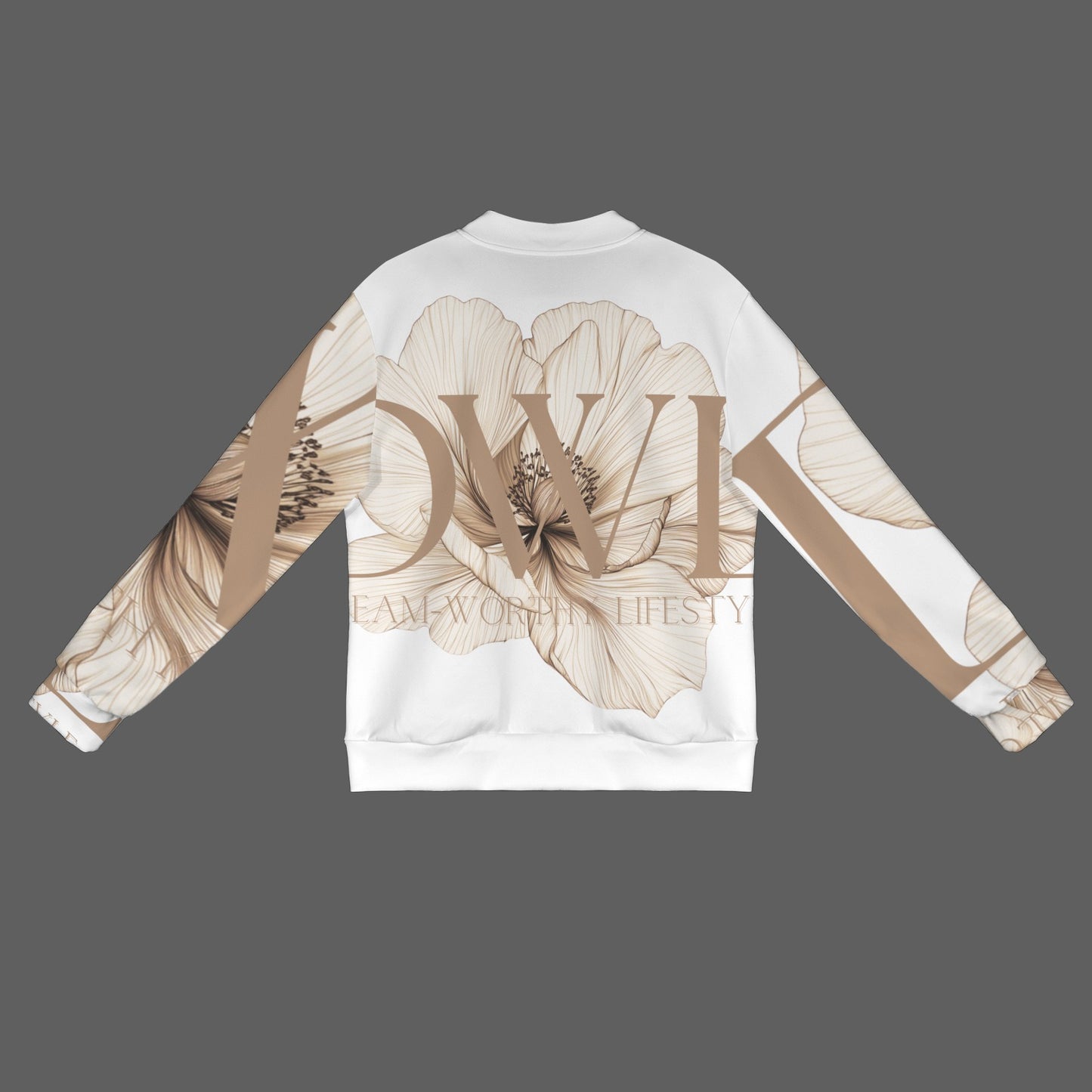 DWL White Bomber Jacket