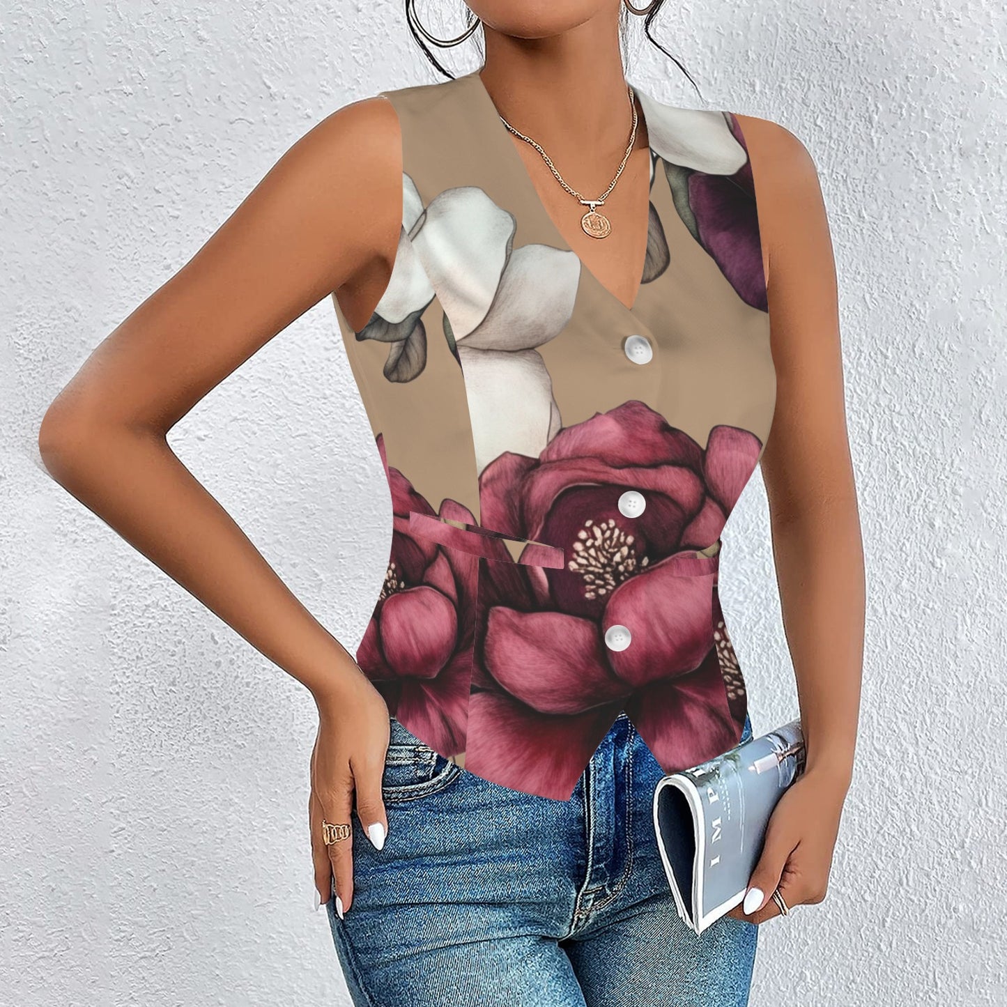 Burgundy Belle Tan