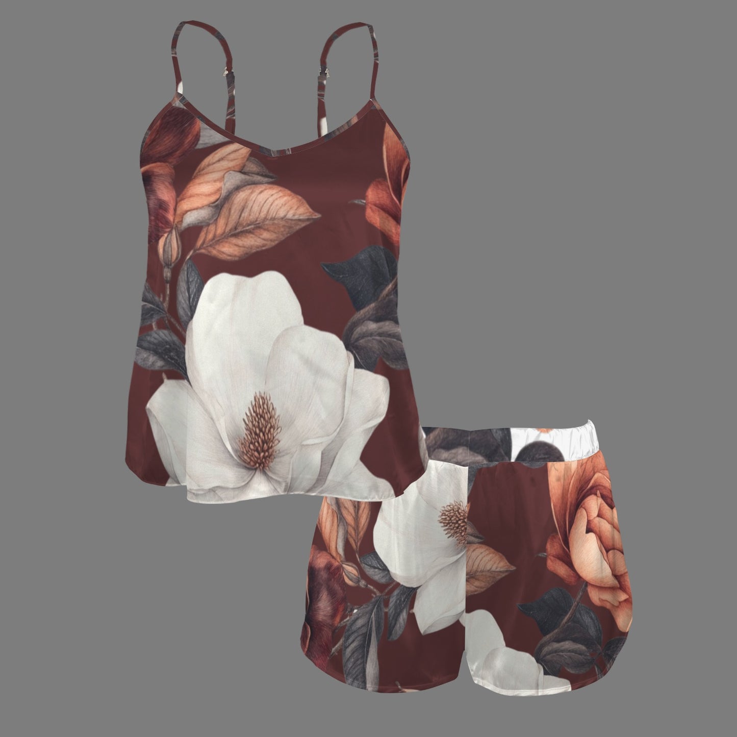 Rustic Roses Brown