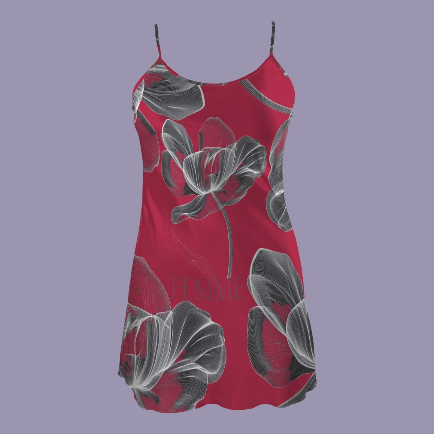 Femme Satin Lounge Dress