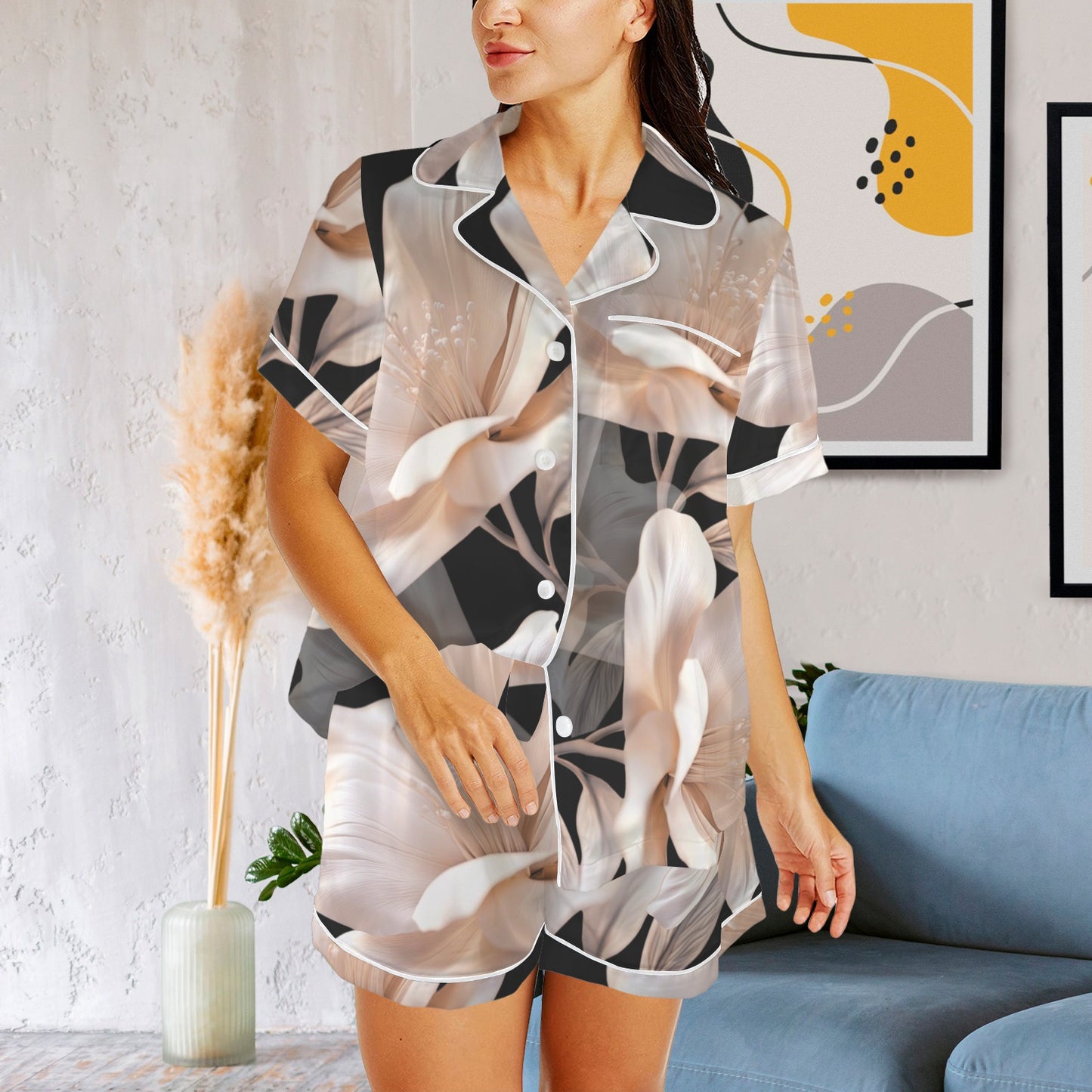 "Reflected Beauty" Lounge Set Black