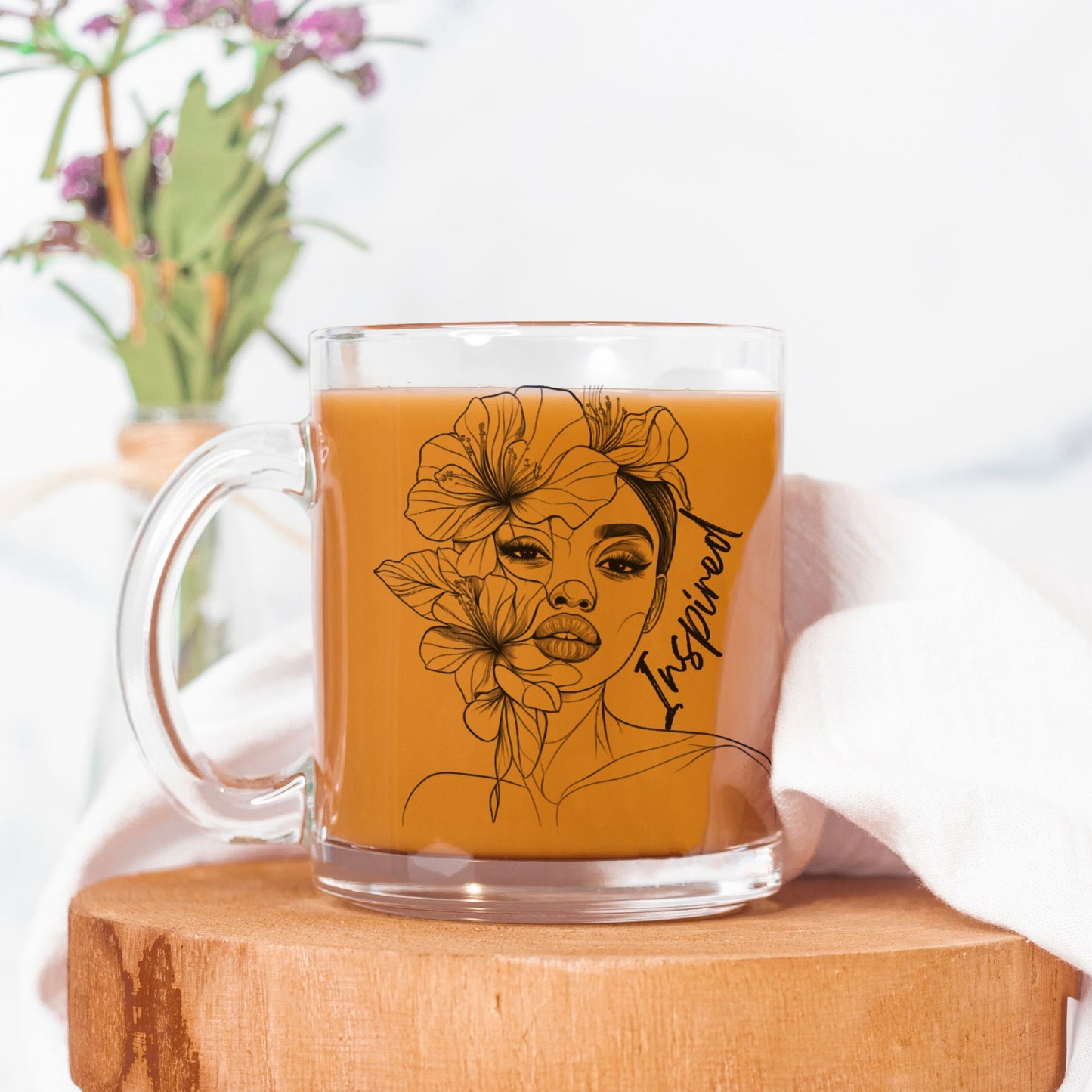Inspired Glass Mug