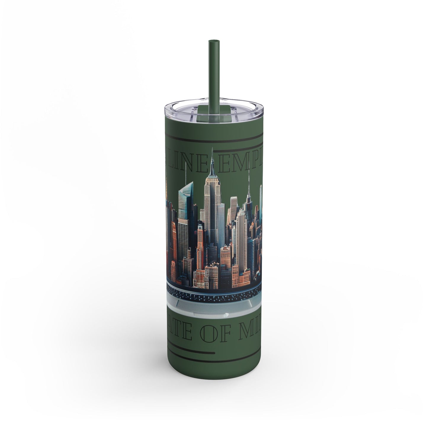 "Online Empire" Skinny Matte Tumbler