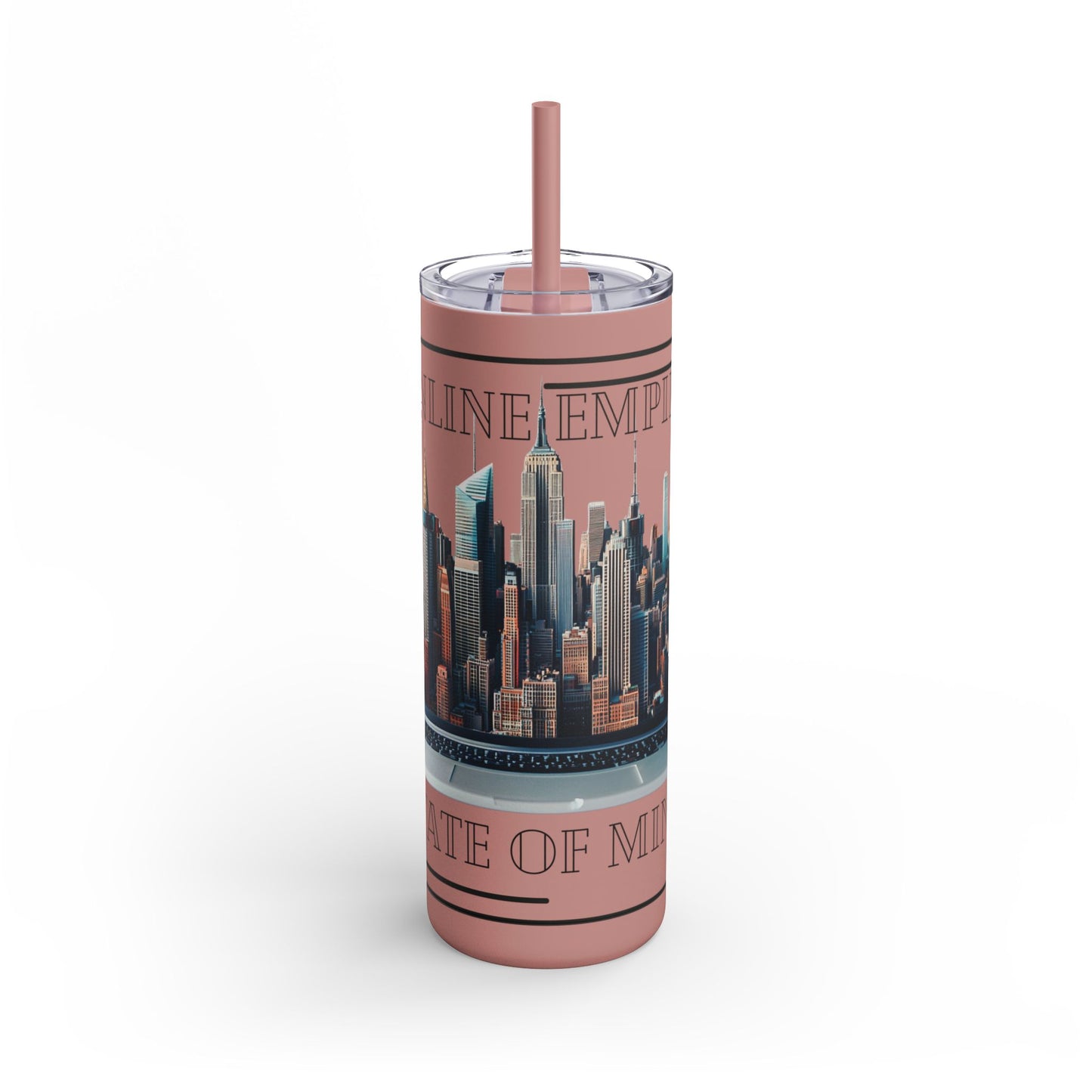 "Online Empire" Skinny Matte Tumbler