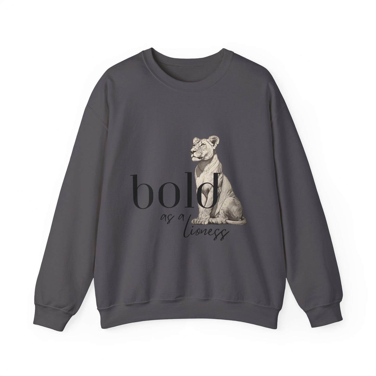 "Bold Lioness" Crewneck Sweatshirt