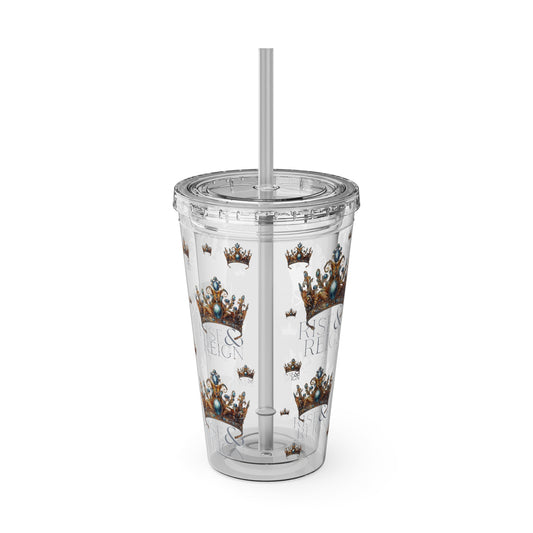 "Rise & Reign" Sunsplash Tumbler