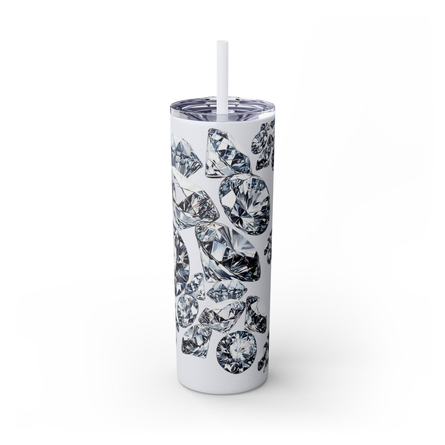 "Diamonds" Skinny Tumbler