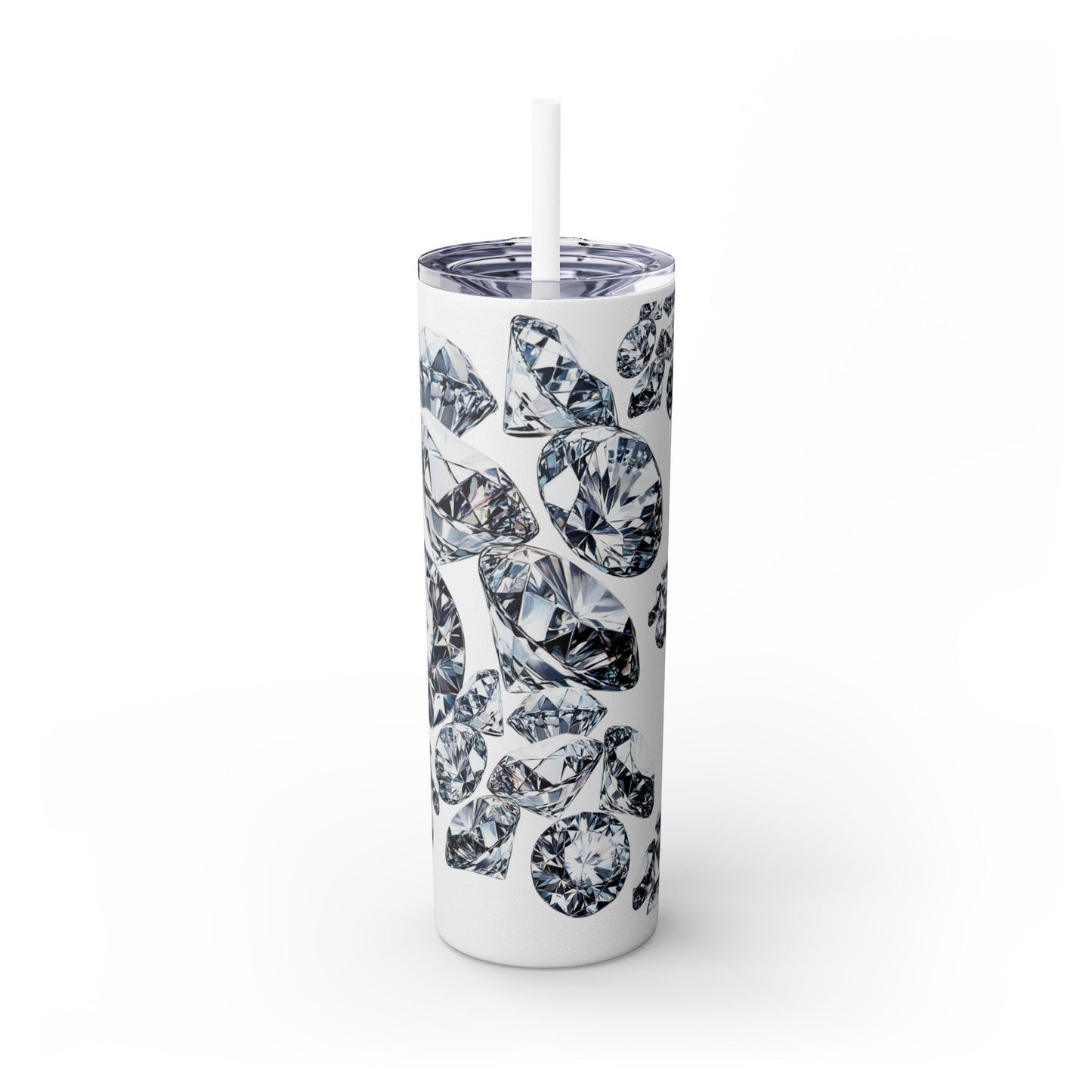 "Diamonds" Skinny Tumbler