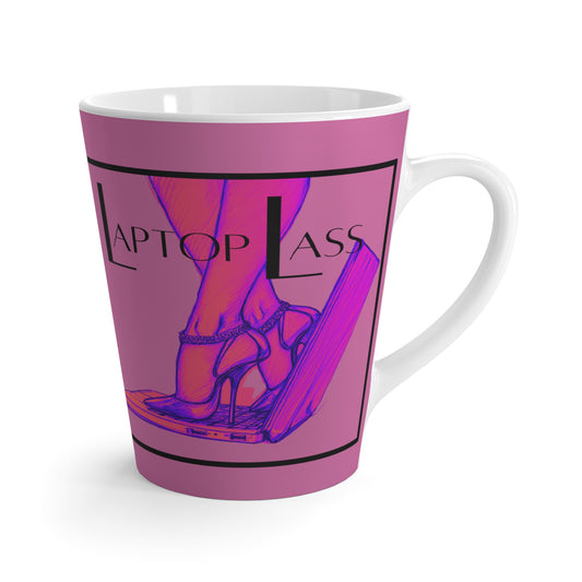 "Laptop Lass" Latte Mug