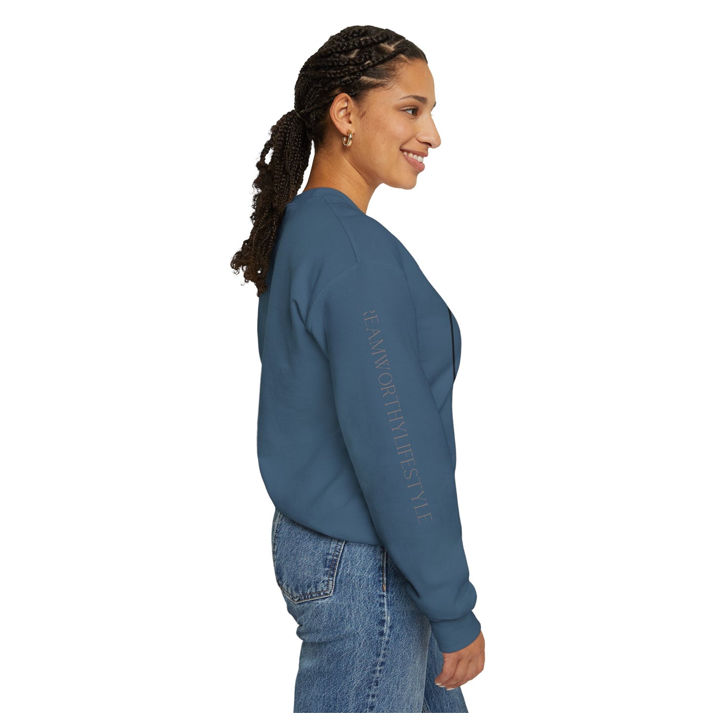 "Laptop Lass" Crewneck Sweatshirt
